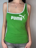 Vintage Puma Sporty Green Top M