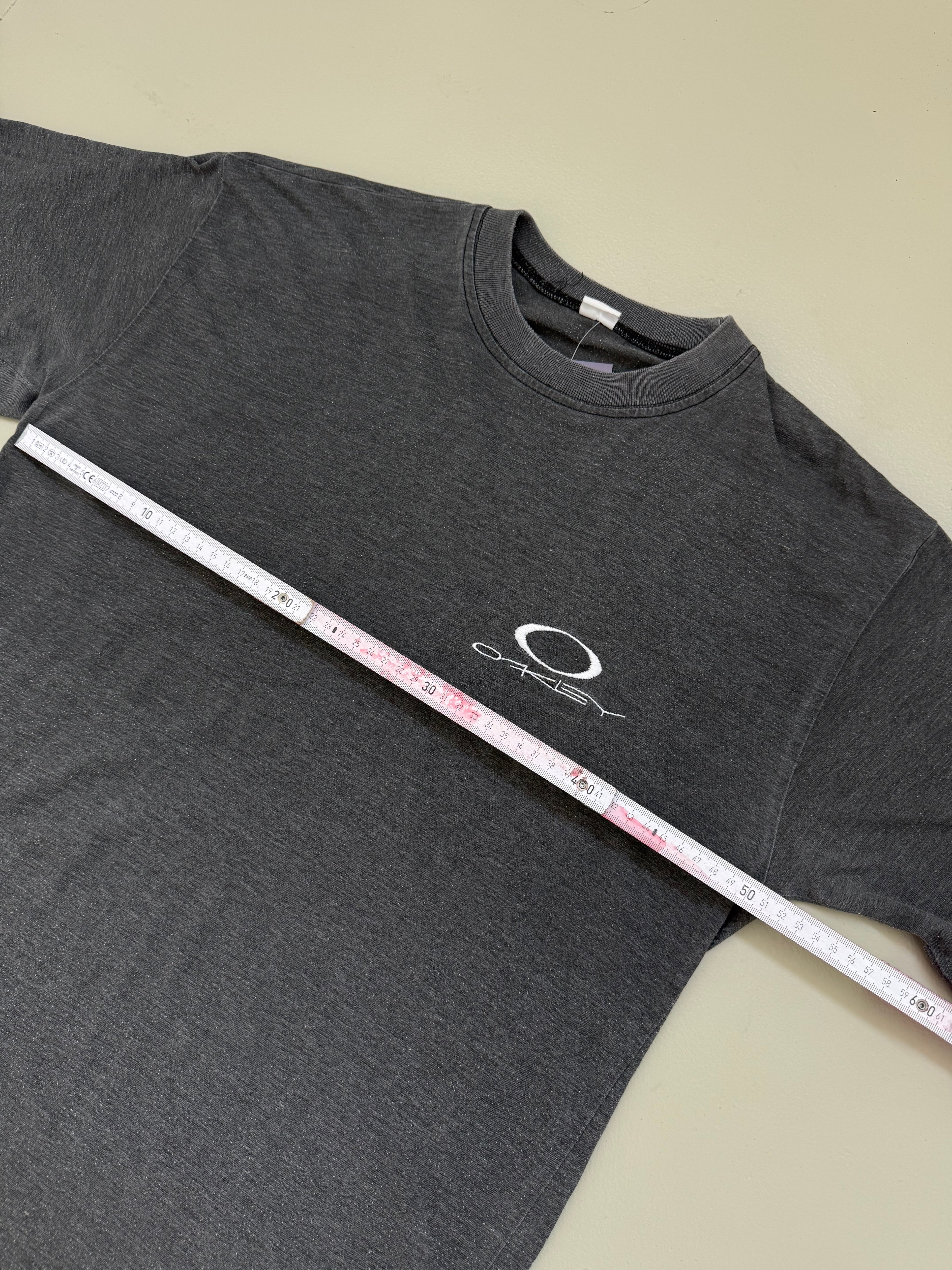 Vintage Oakley Grey T-Shirt L