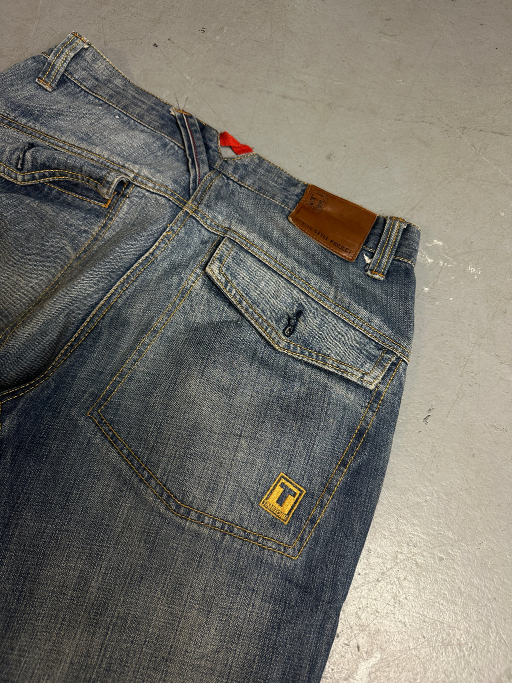 Vintage Washed Blue Denim M