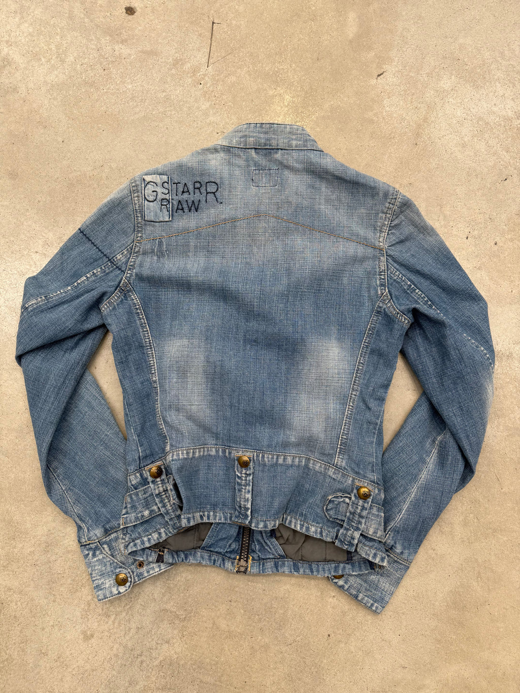 Vintage G-Star Raw Slim Fit Denim Jacket S