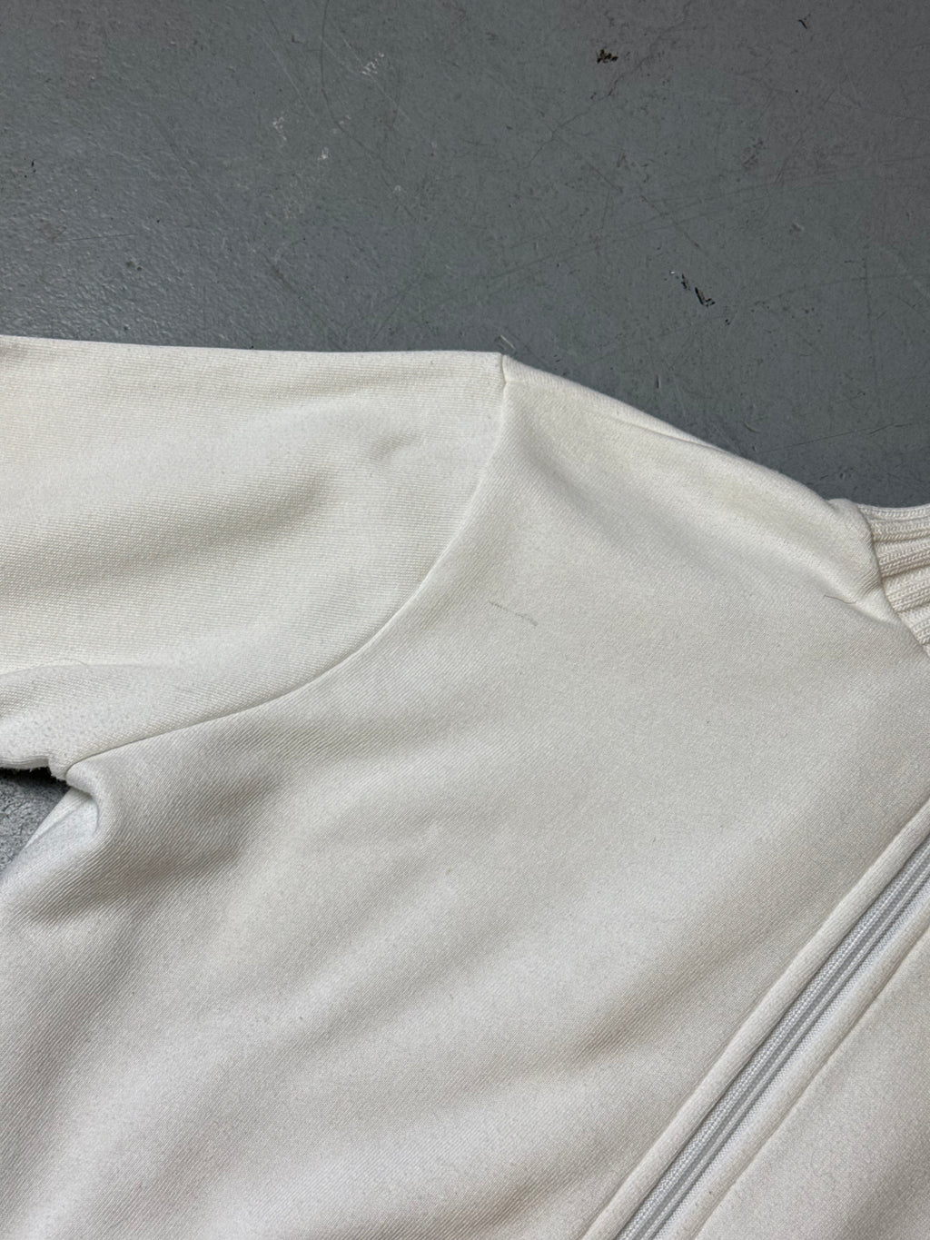 Vintage Puma White Track Jacket S/M