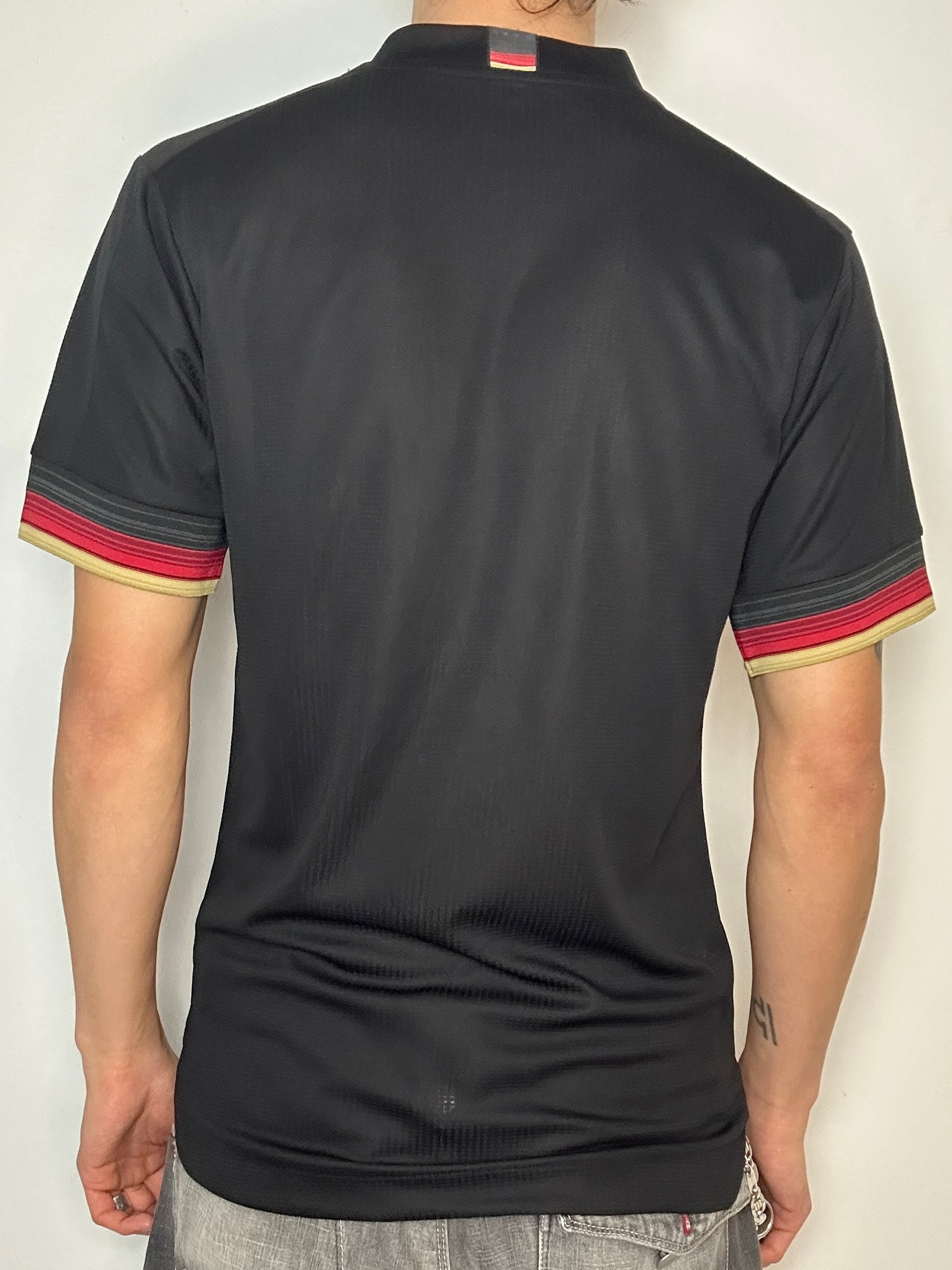 Vintage Adidas Germany 20/21 Black Jersey M