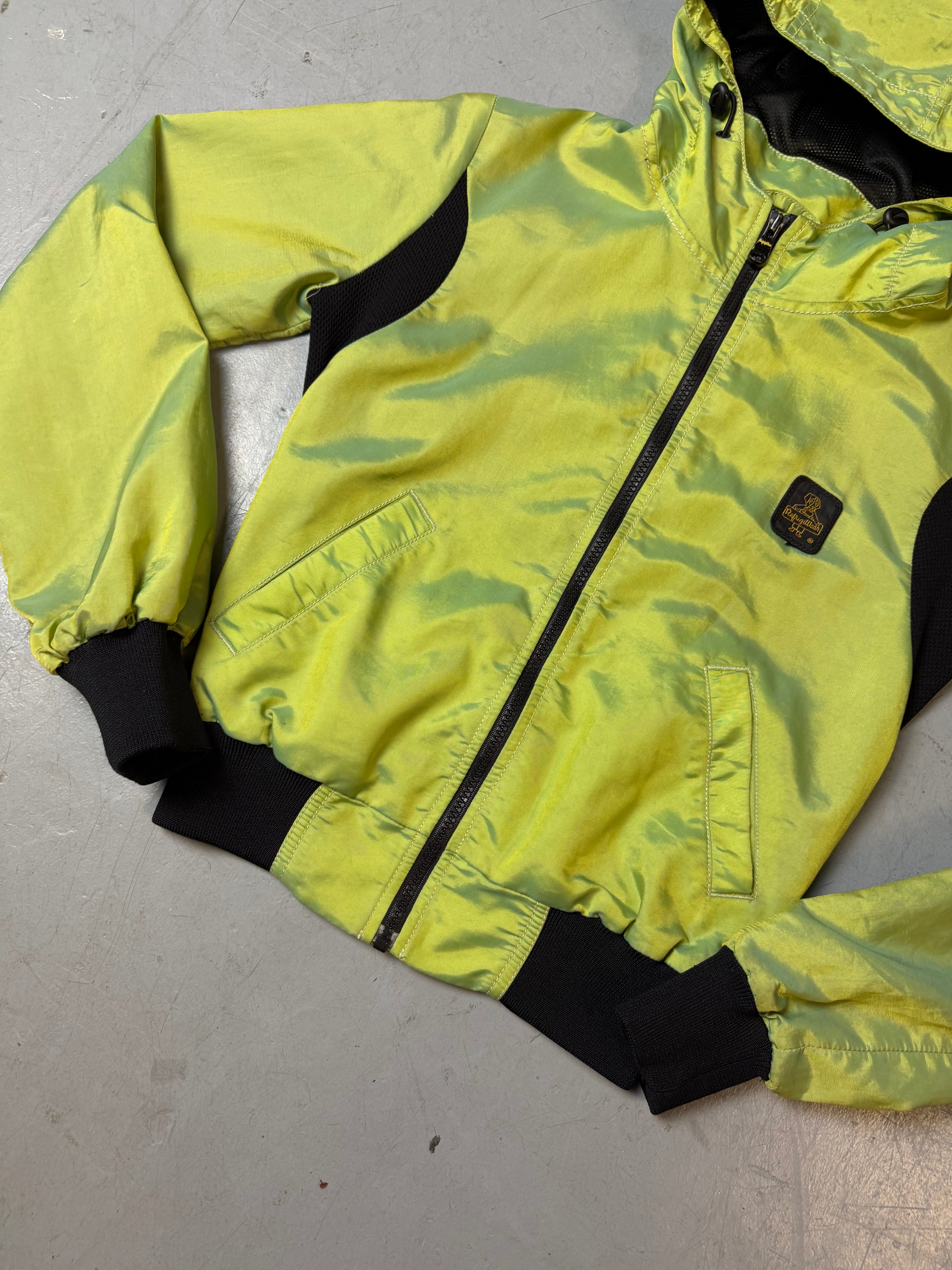 Vintage Refrigiwear Light Green Cropped Jacket S