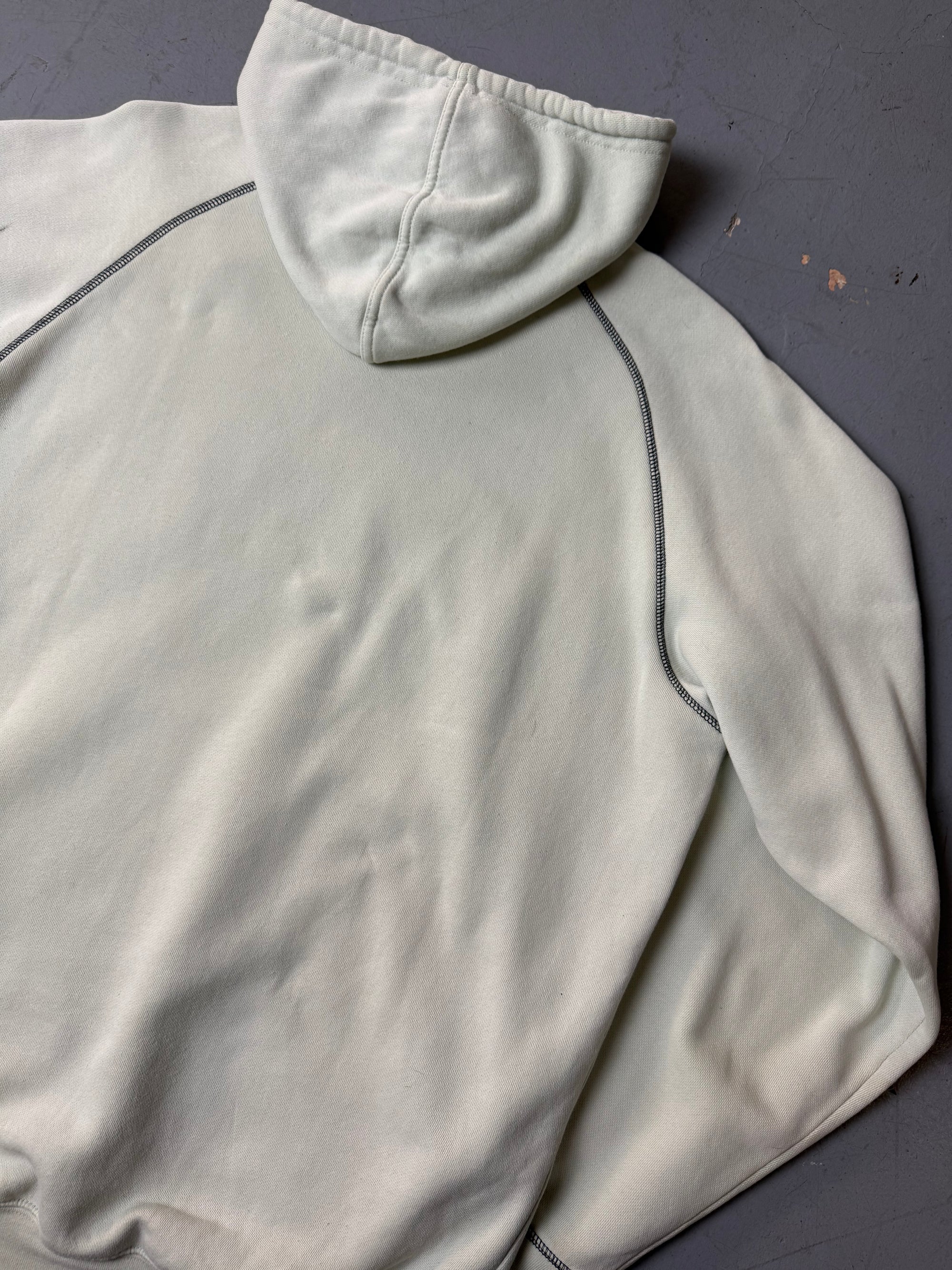 Vintage Adidas AAC Cream Hoodie XL