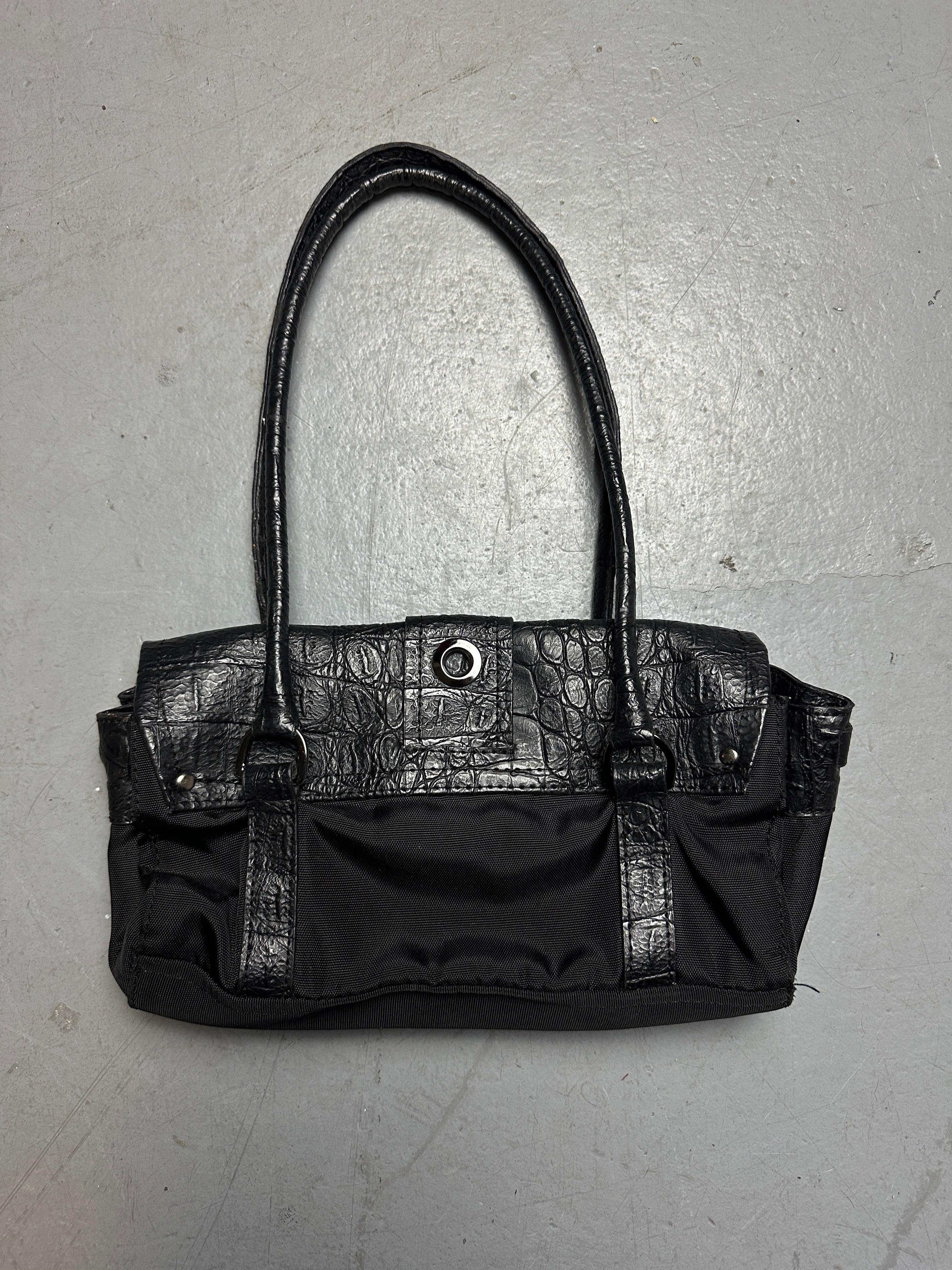 Produktbild Vintage Black B. Cavalli Bag von hinten 