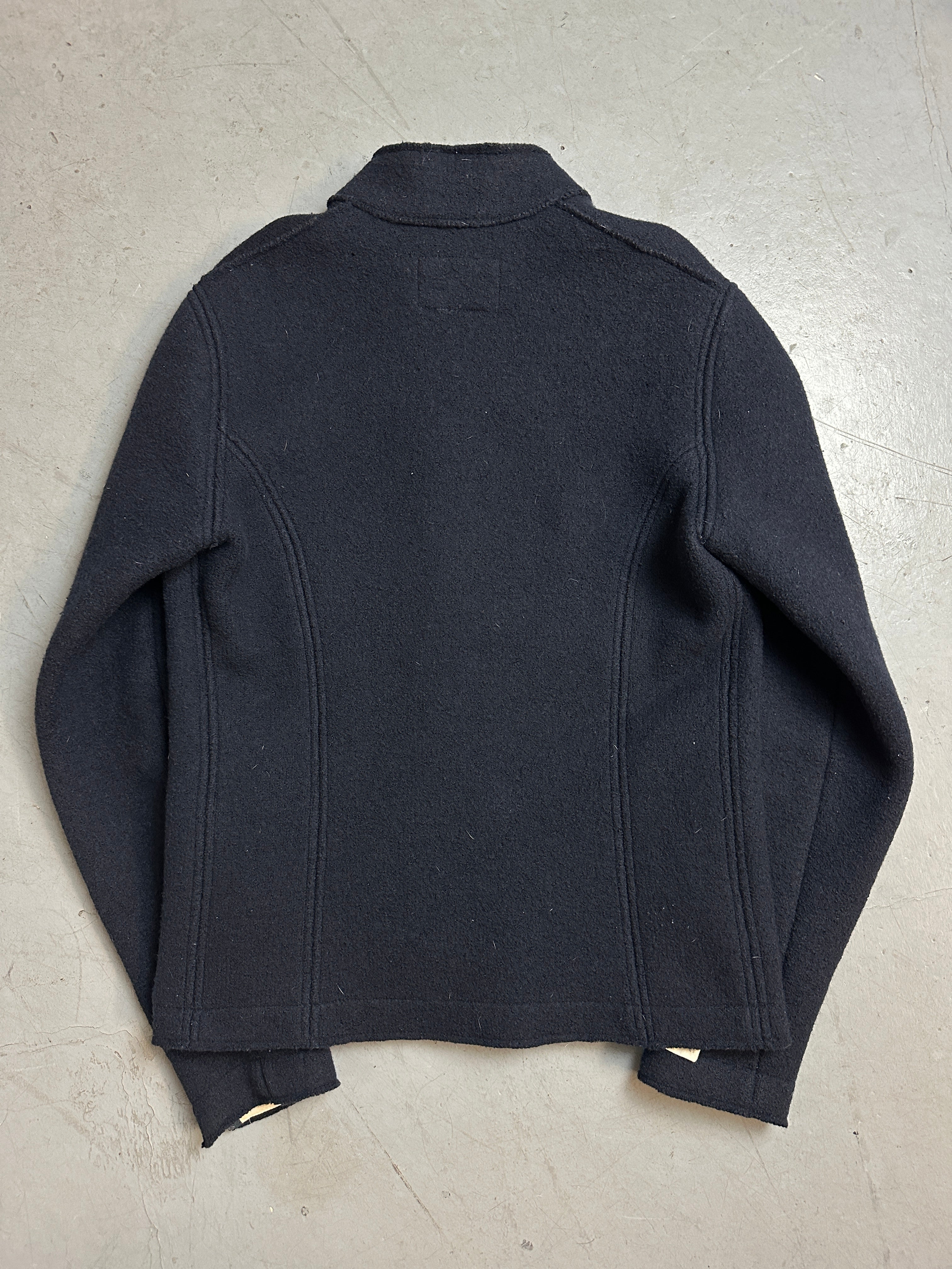 Vintage Emporio Armani Wool Zipper M/L