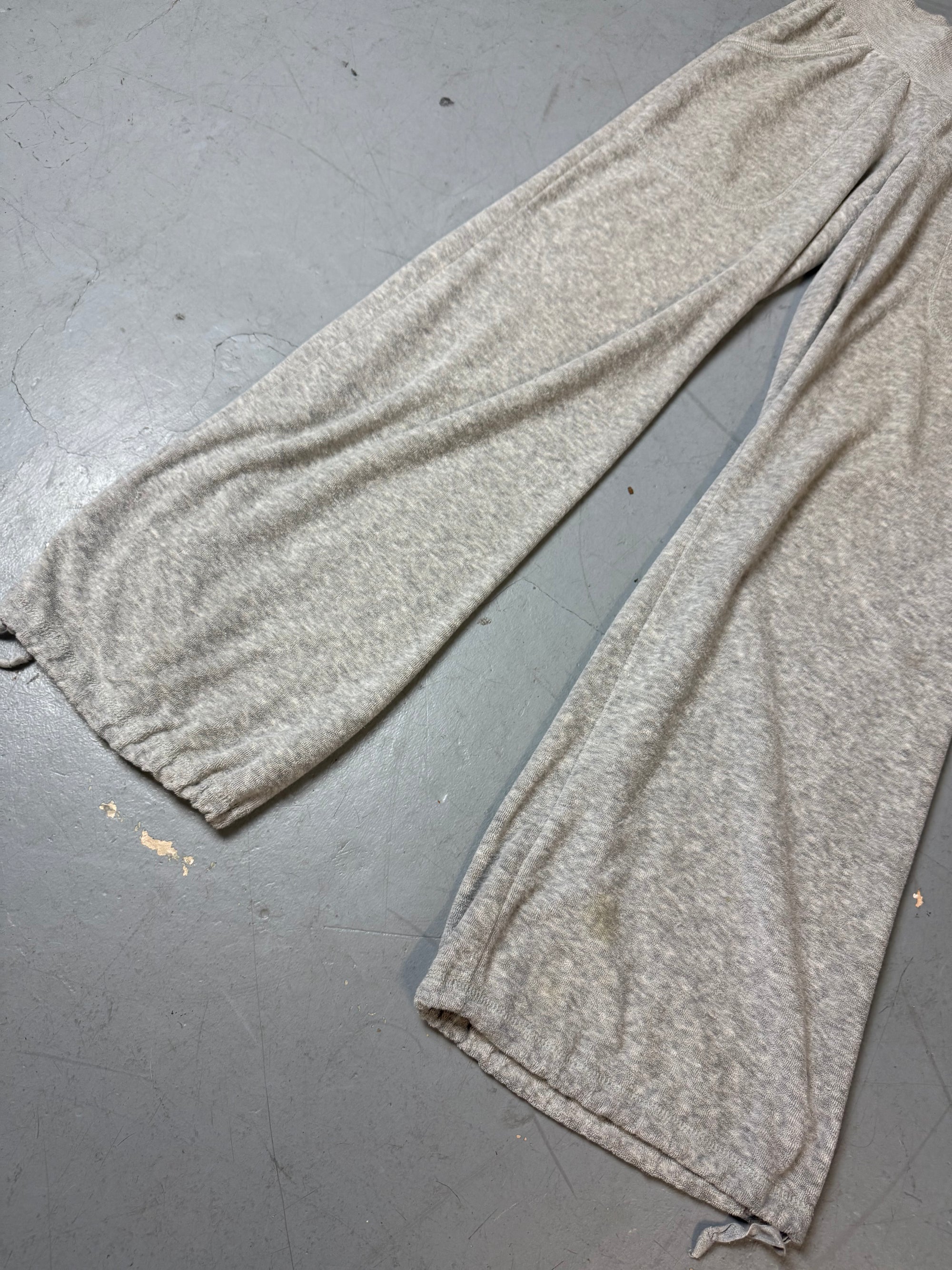 Vintage Danza Grey Terry Cloth Jogger S