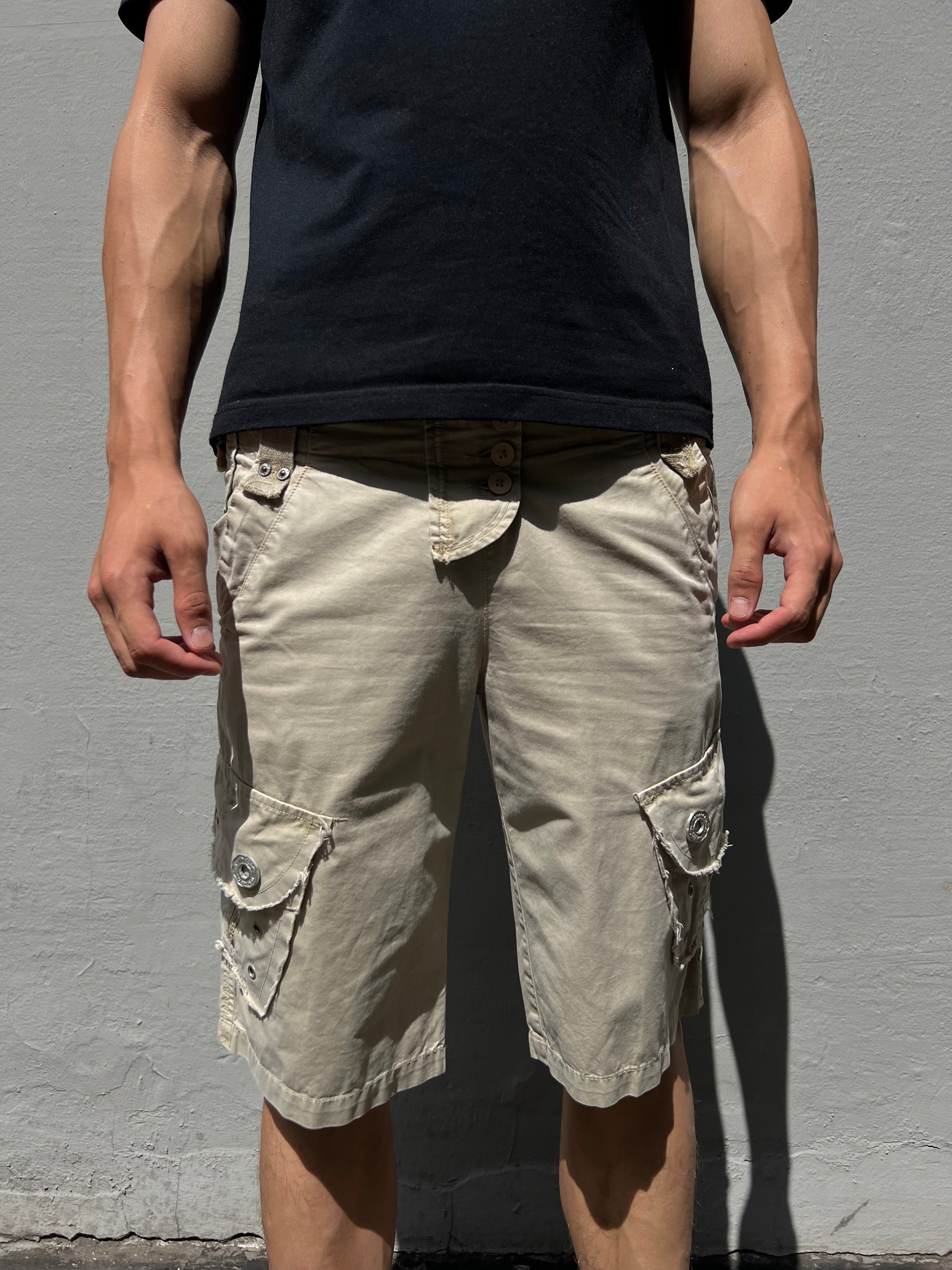 Vintage New Age Beige Shorts S/M