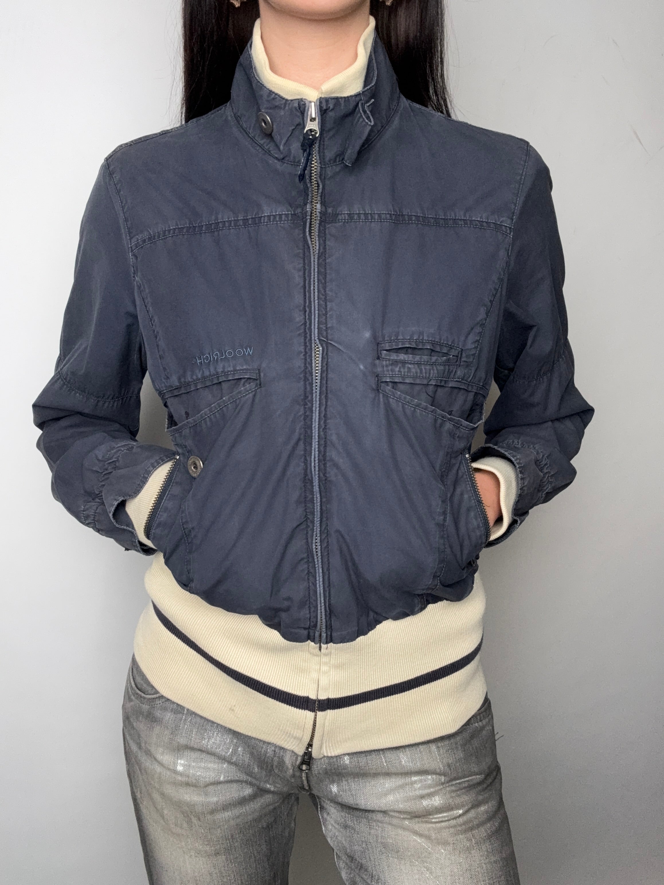 Vintage Woolrich Blue Light Jacket M/L