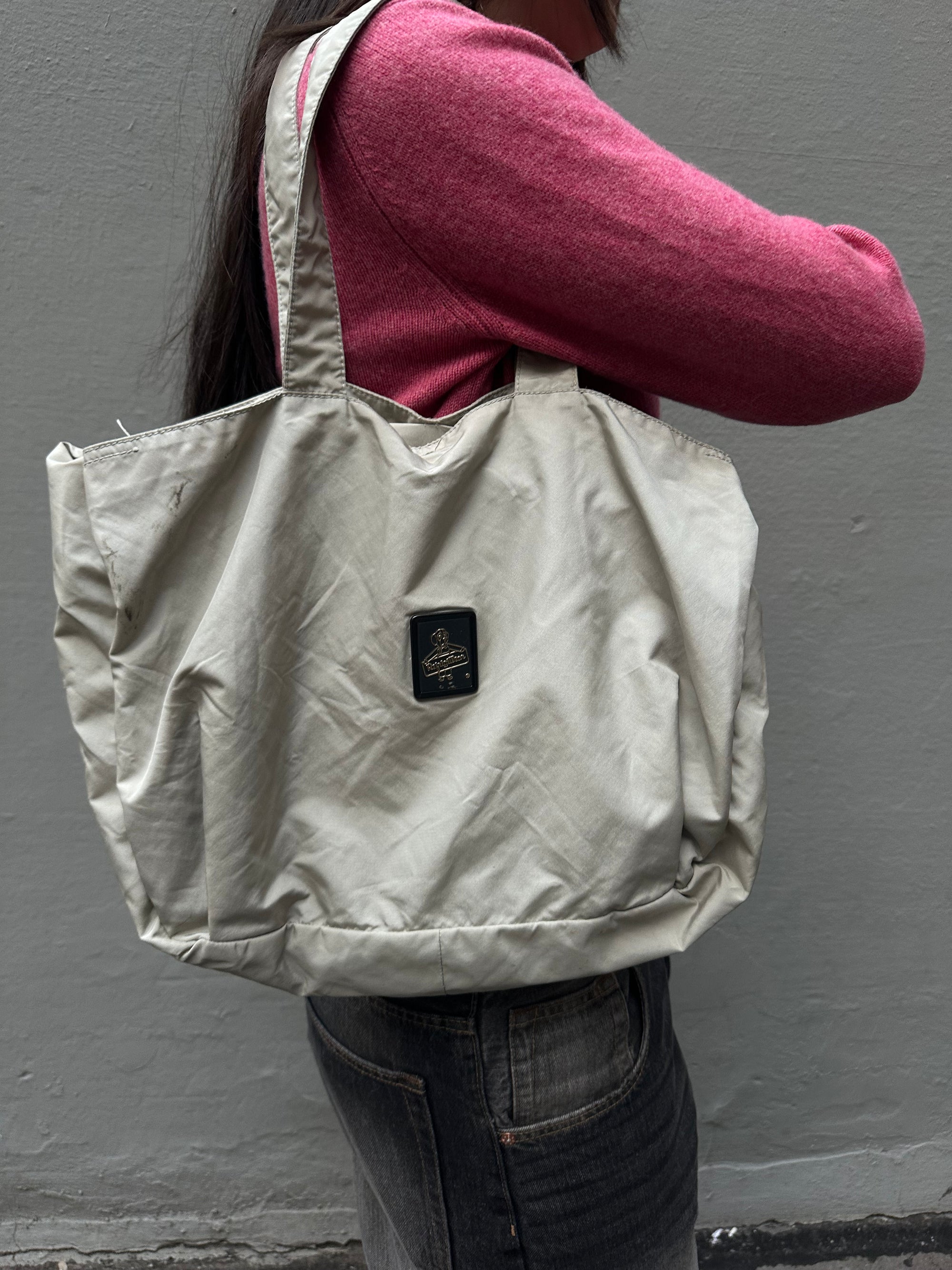 Vintage Rain-Proof Beige Bag