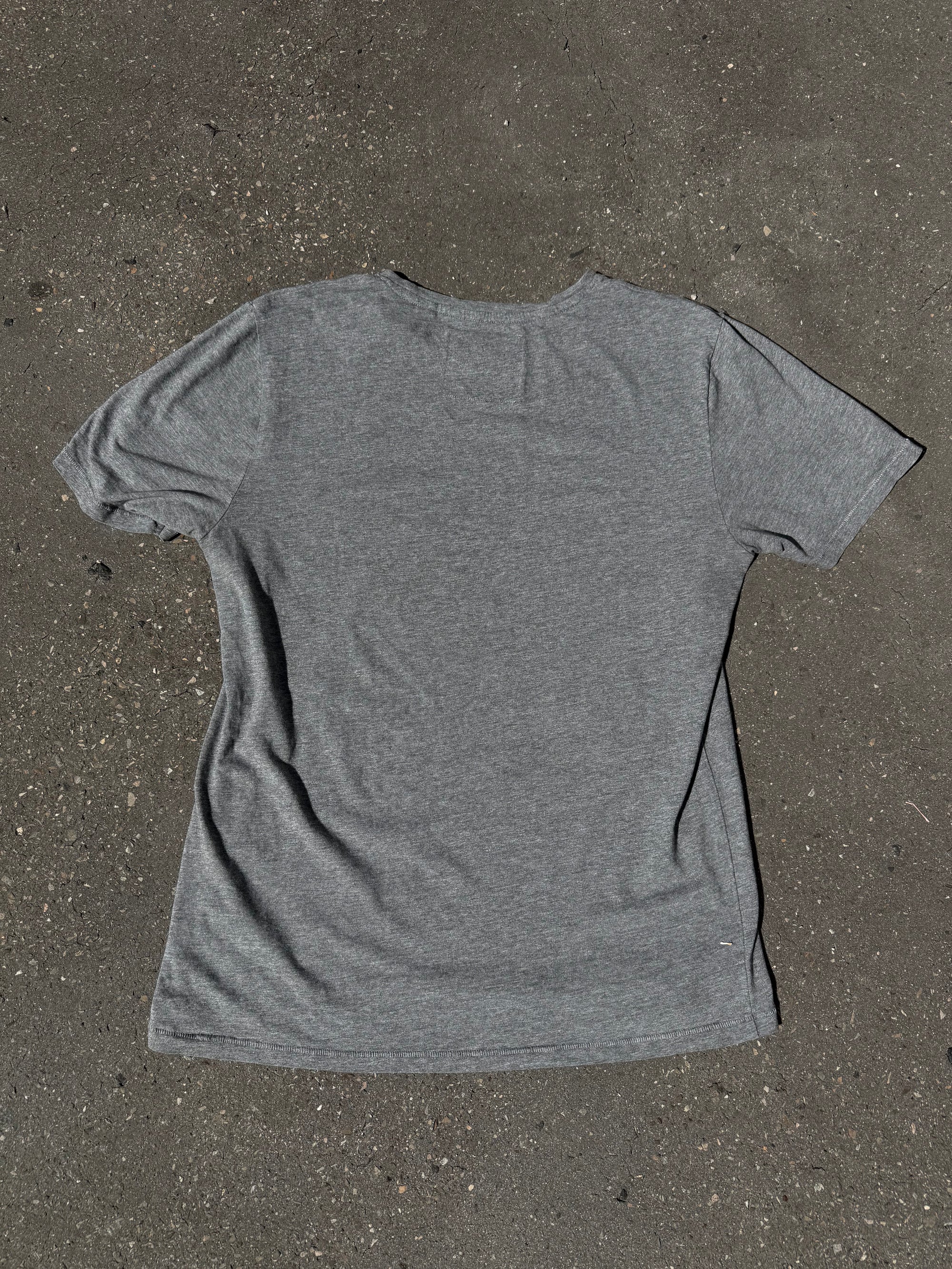 Vintage Grey Bob Marley Printed T-Shirt L