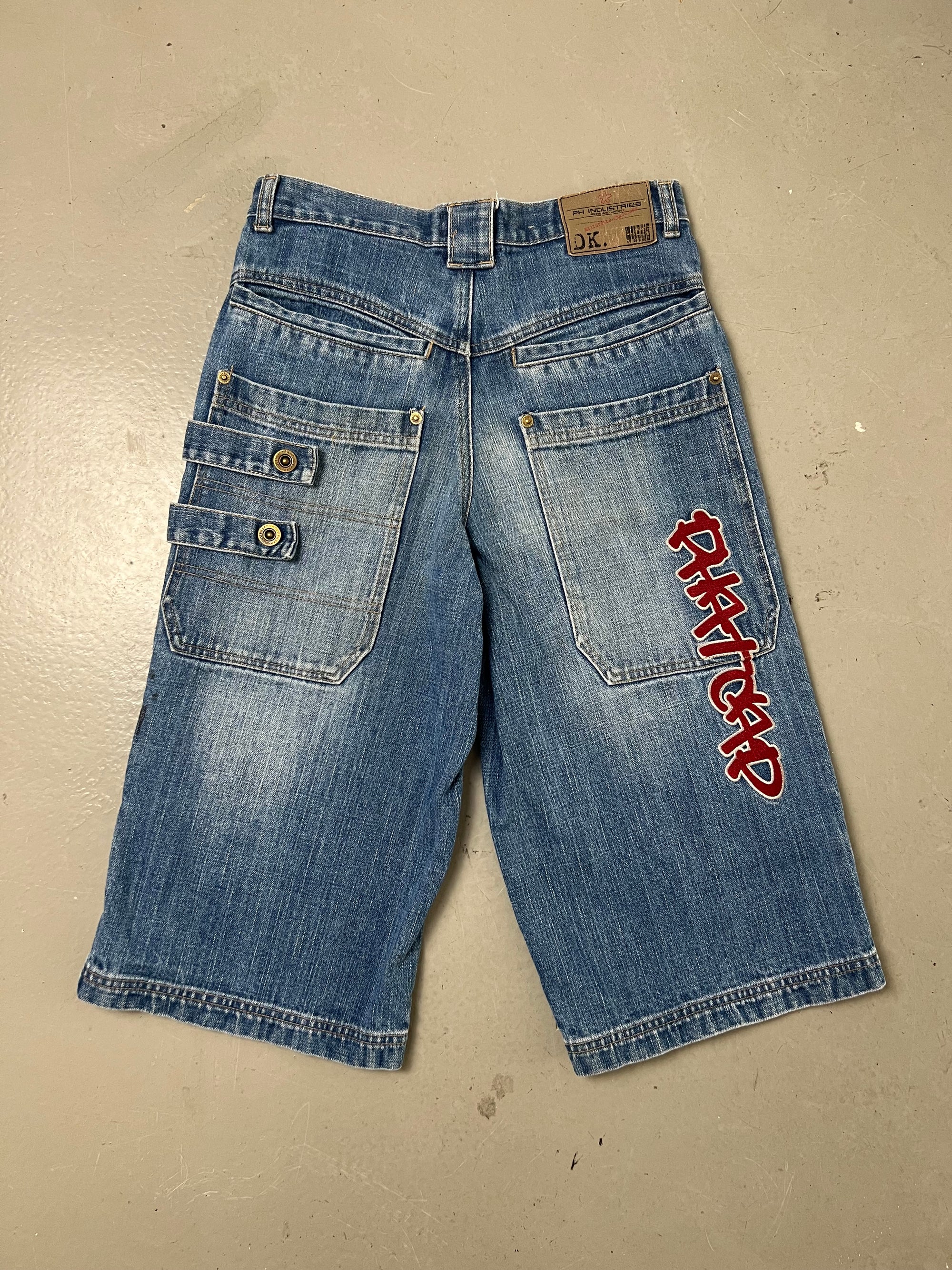 Vintage PH Industries Jorts with Stitching S/M