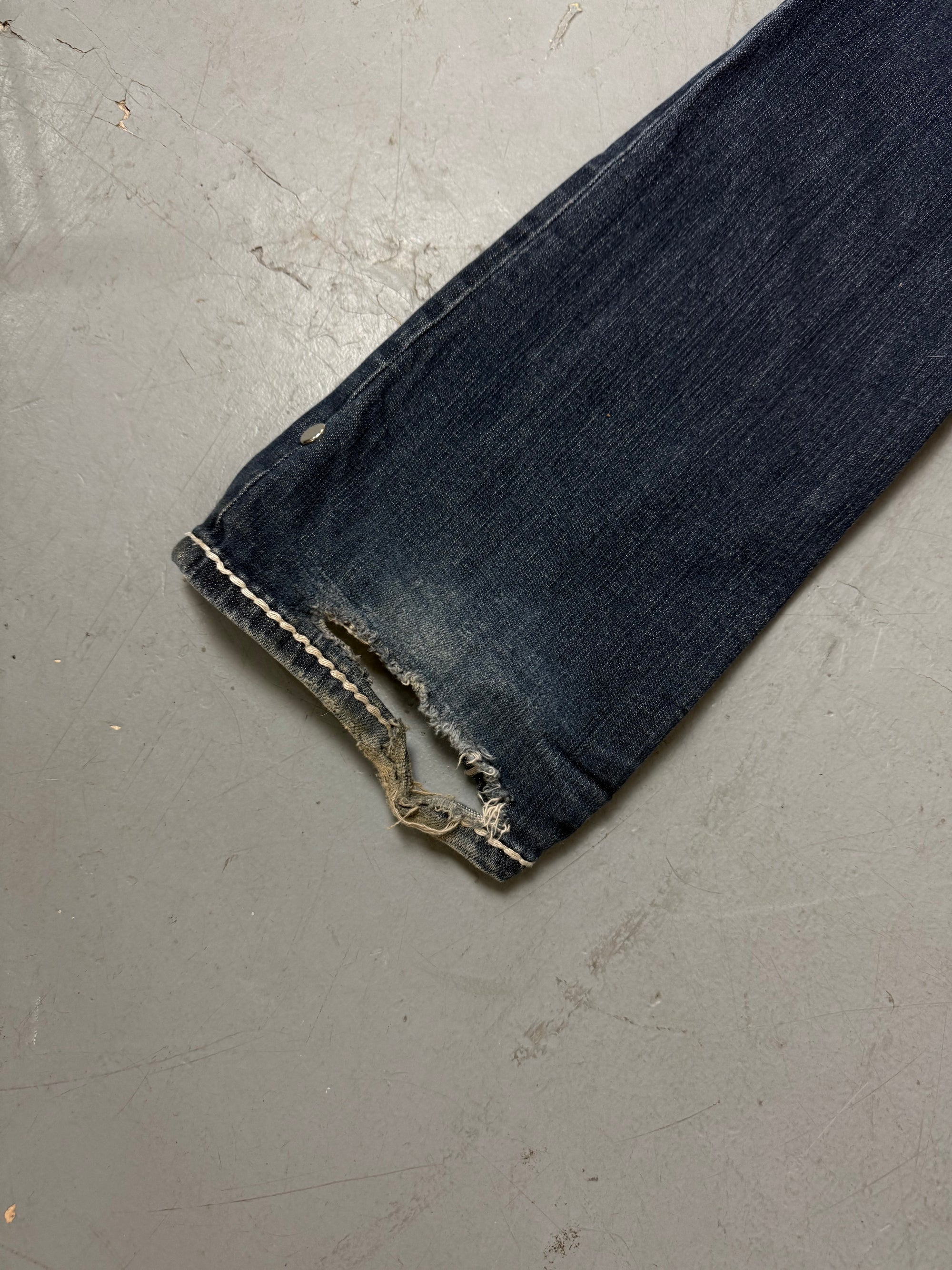 Vintage LA Idol Low Waist Straight Leg Denim XS