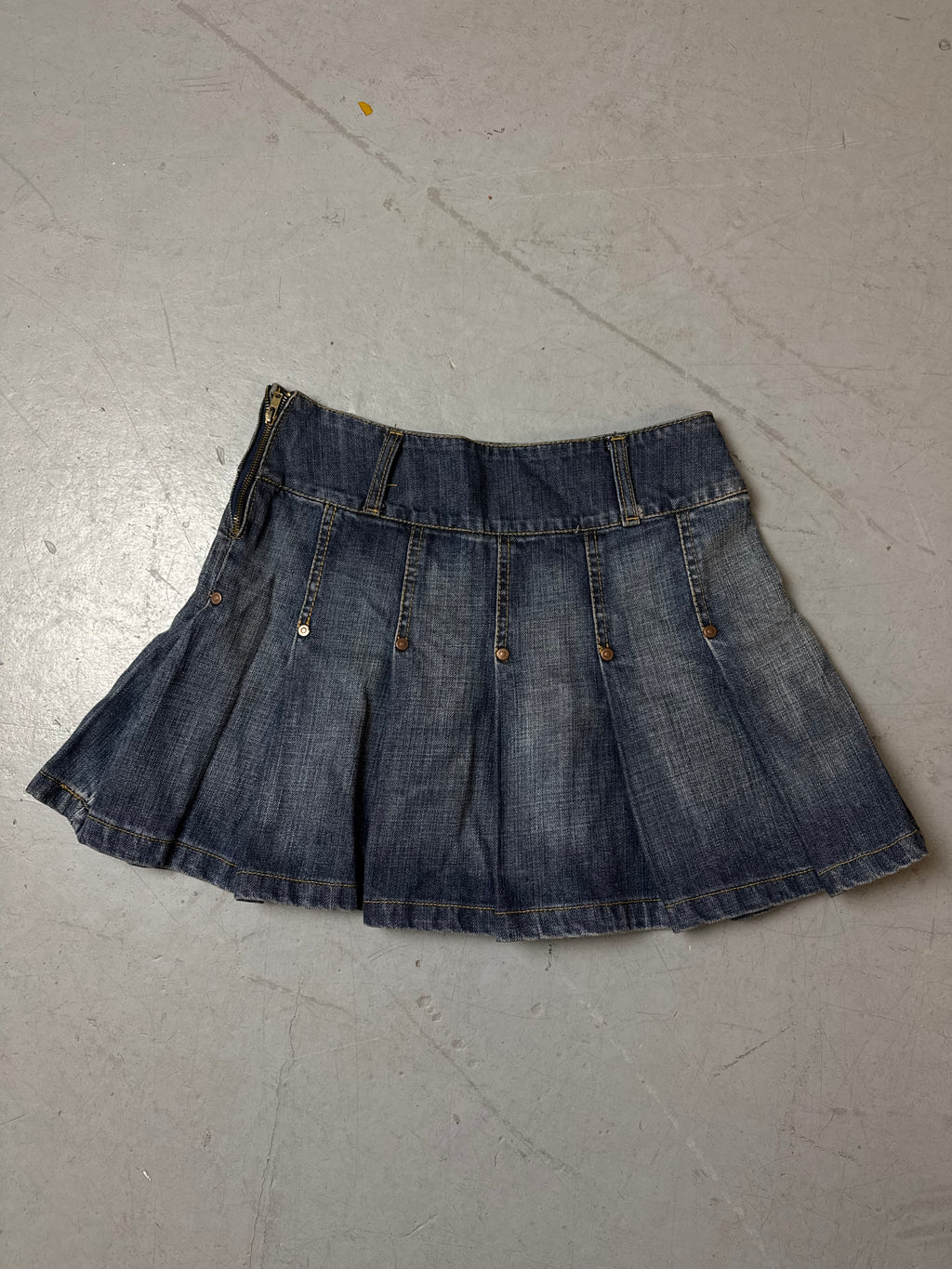 Vintage Bernardi Denim Mini Skirt XS