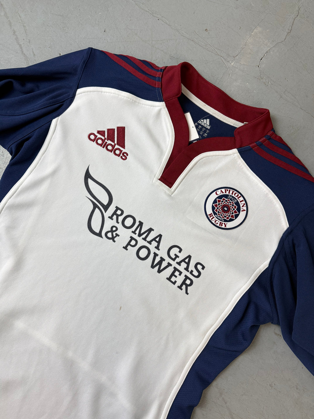 Vintage Adidas Capitolina Rugby Shirt XL