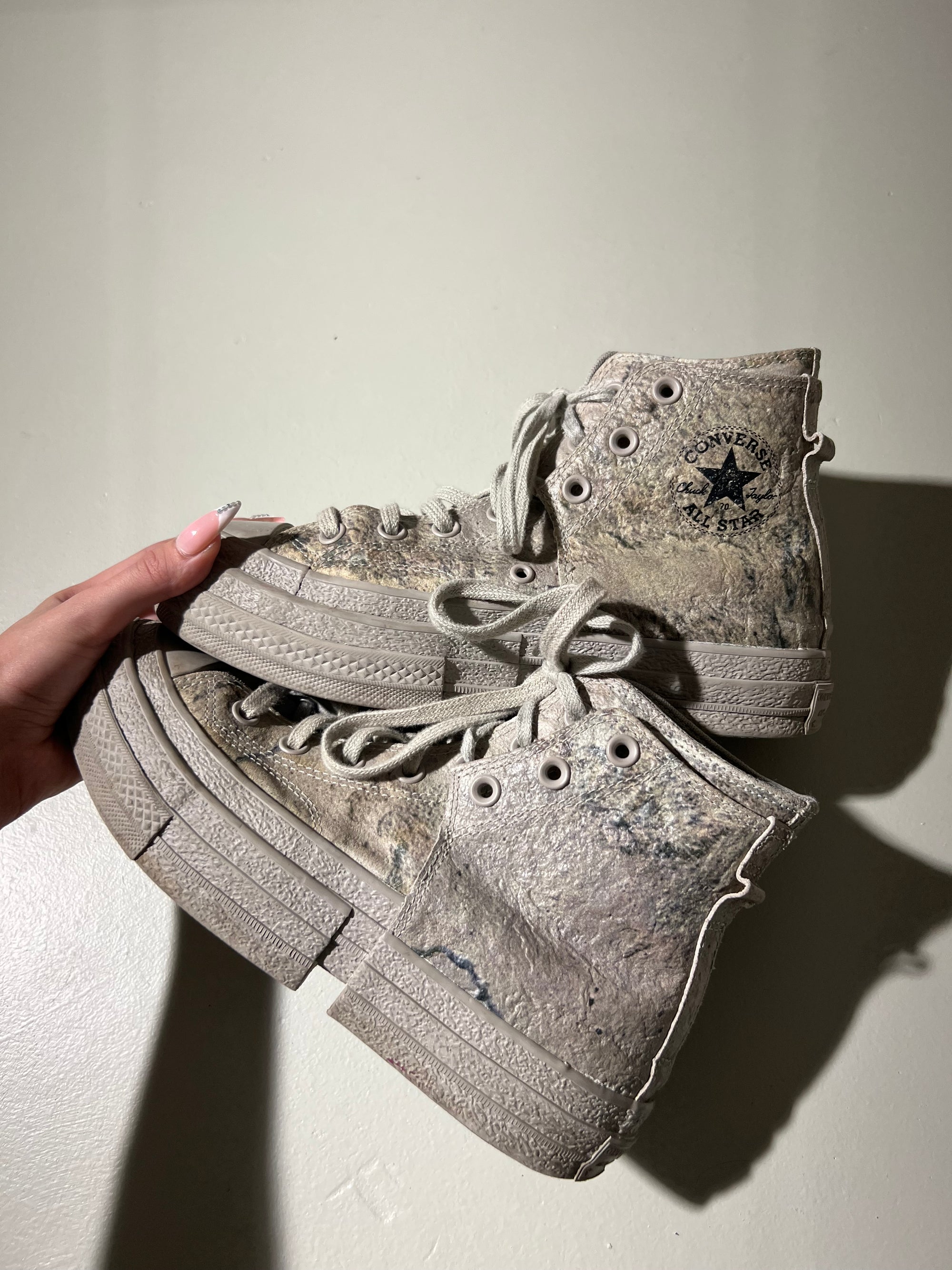 Vintage Converse Feng Chen Wang High Top Sneaker 39