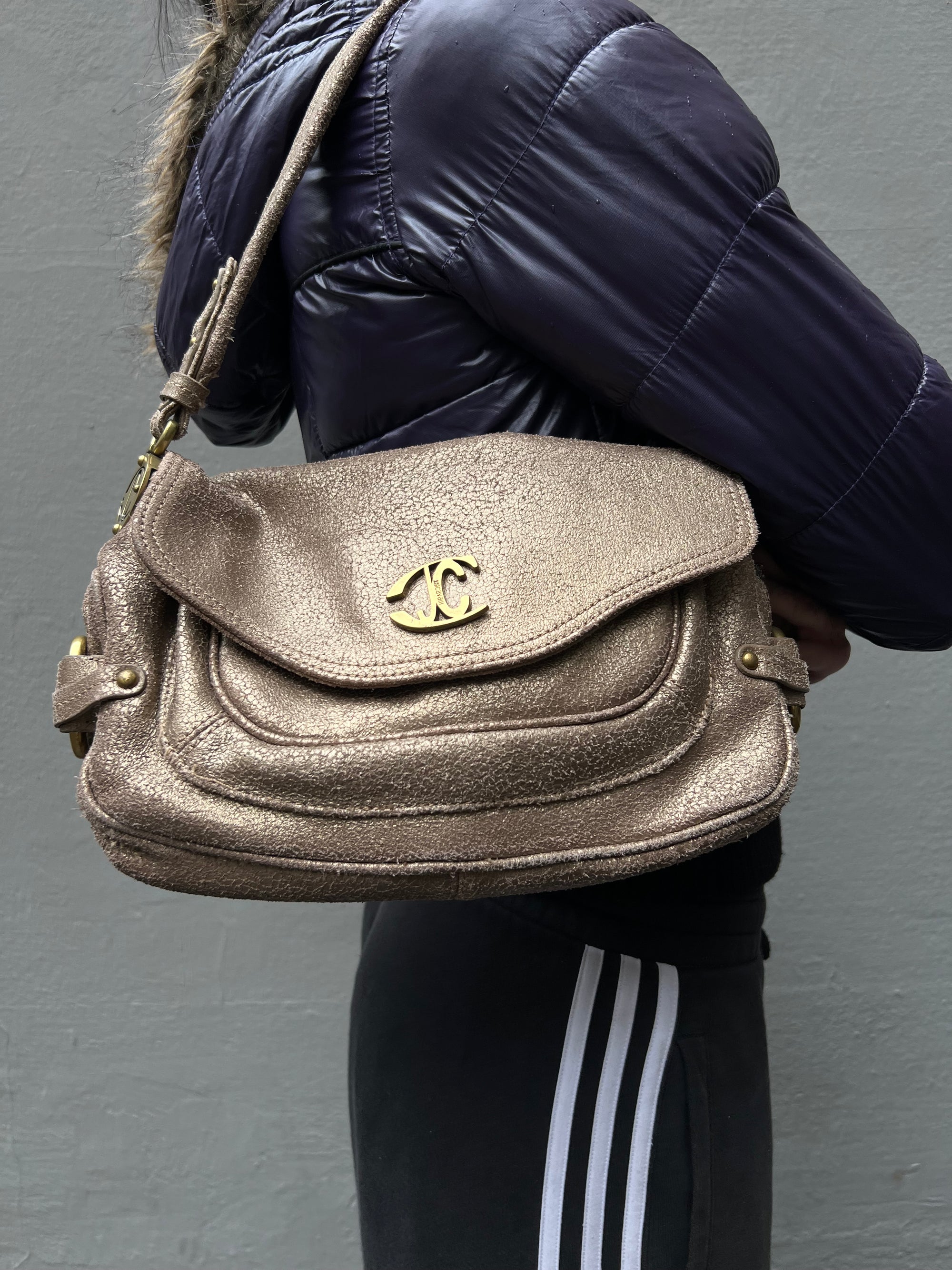Vintage Just Cavalli All Gold Bag