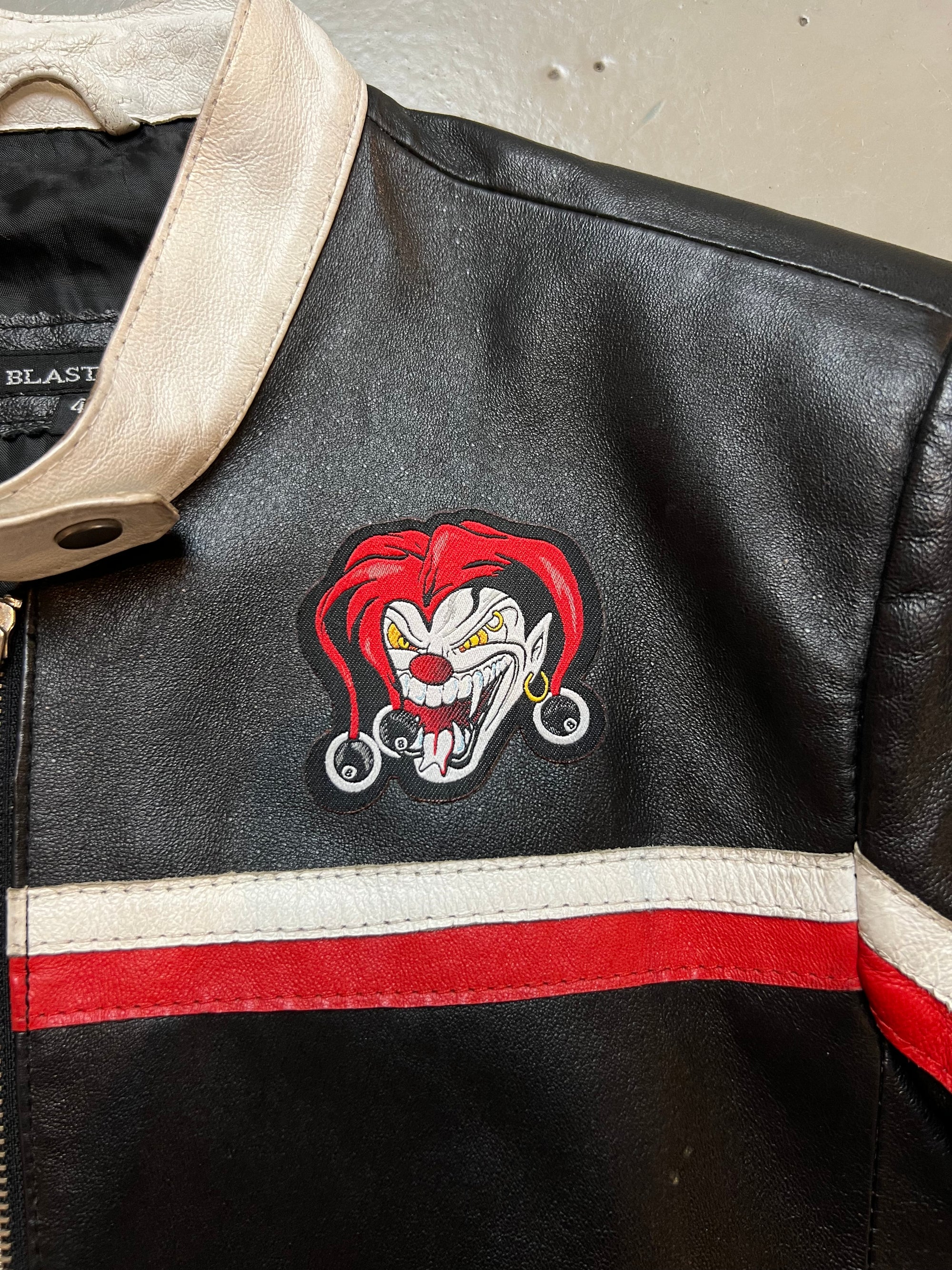 Produkt Bild Vintage Leather Racing Jacket Black s von Detail Patch