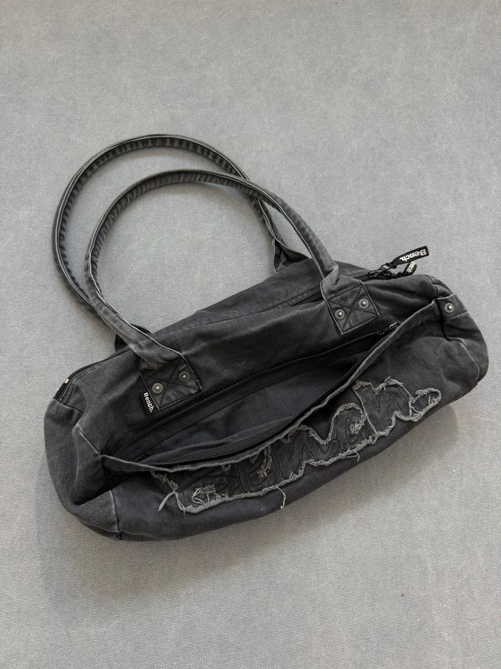 Bench Y2K Denim Bag Grey