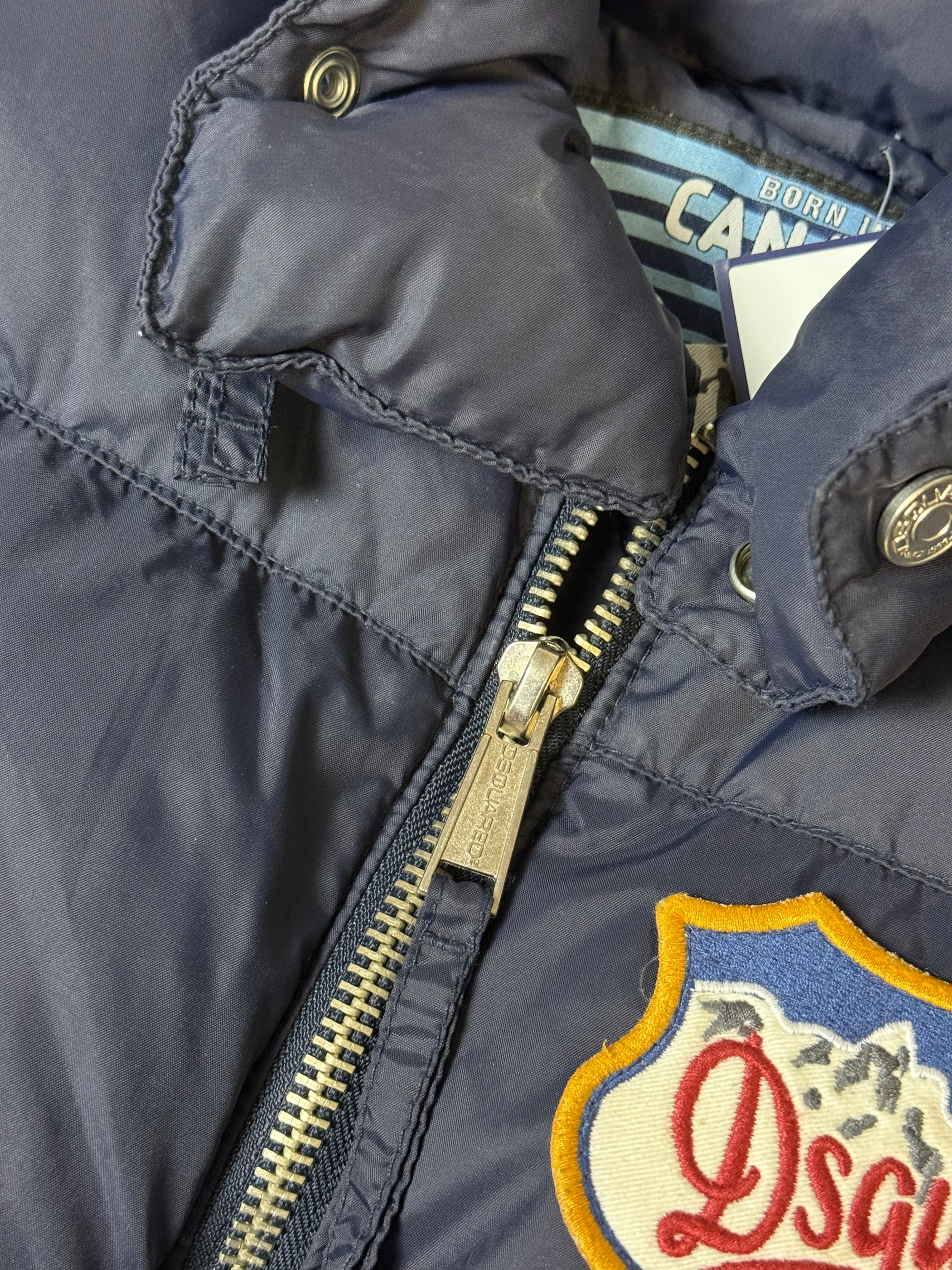 Vintage Dsquared Blue Down Jacket S/M