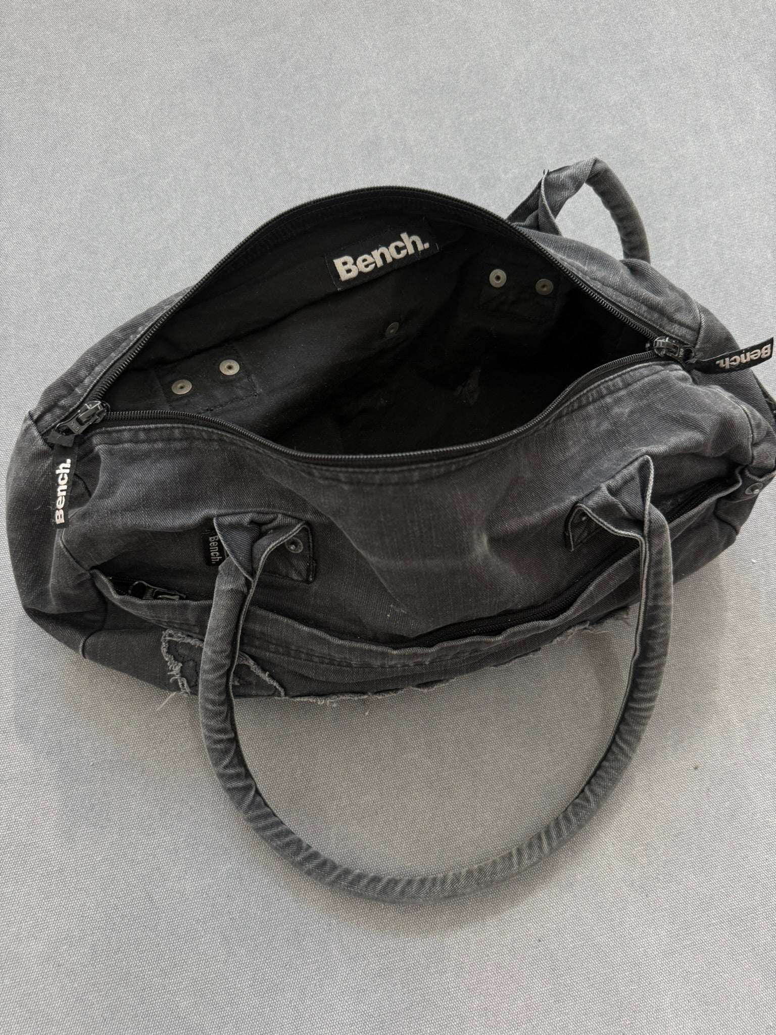 Bench Y2K Denim Bag Grey