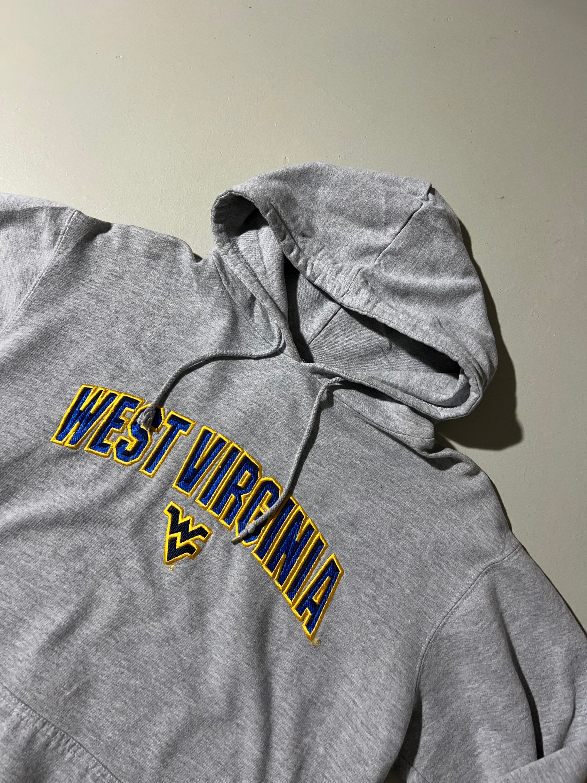 Vintage Grey West Virginia Hoodie M/L