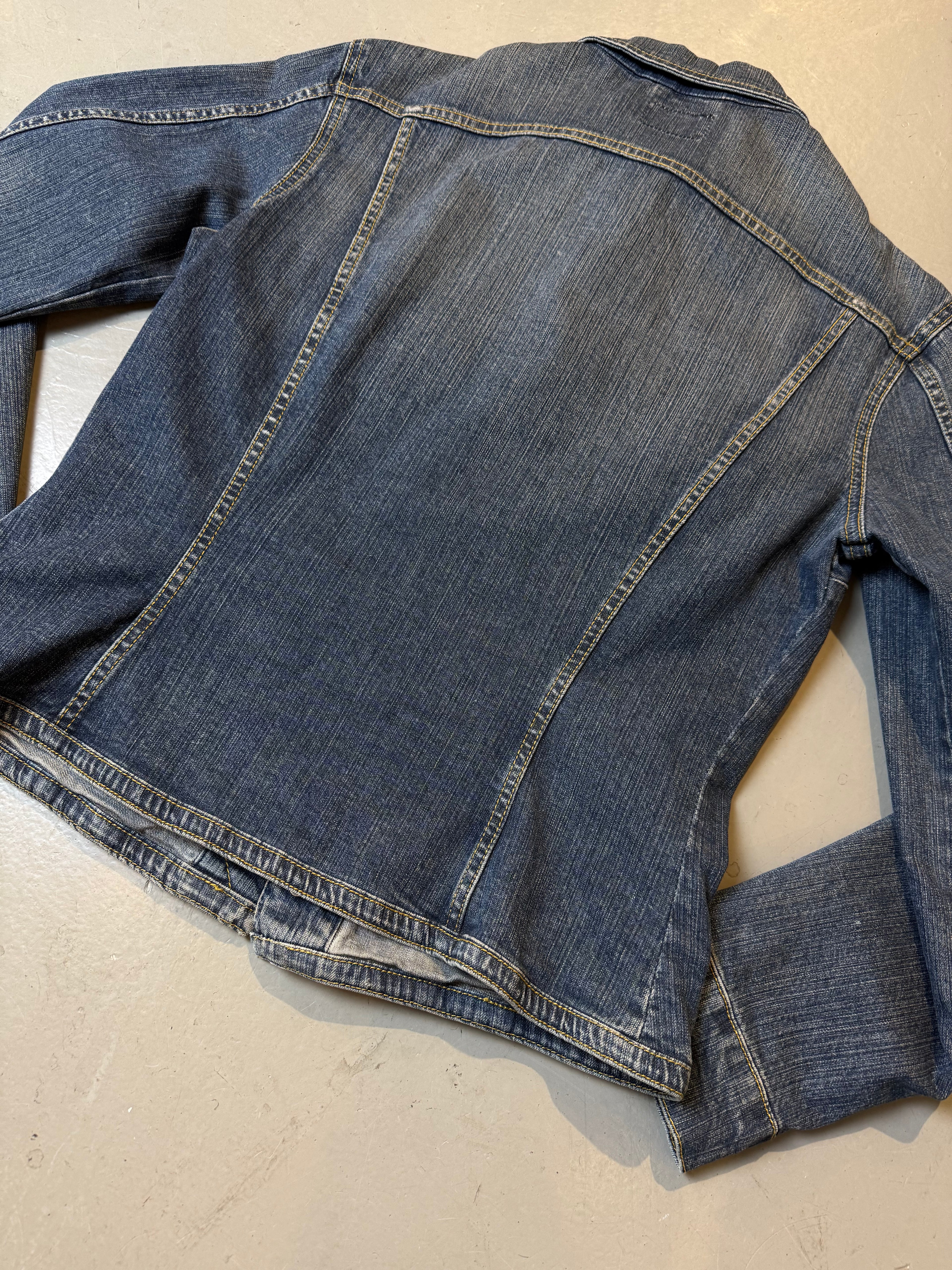 Vintage Lee Blue Washed Denim Jacket S/M