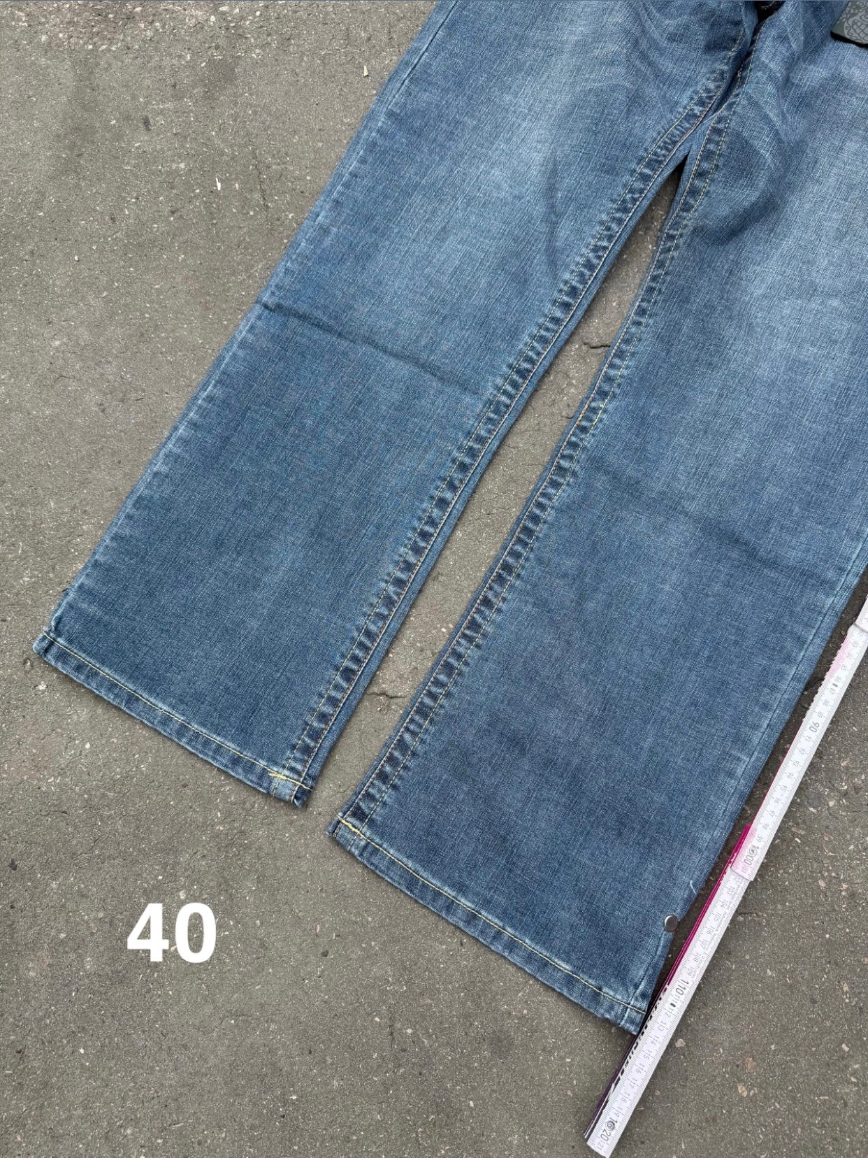 Y2K Laguna Beach „New Crystal Cove“ Mid Waist Denim S/M + BOX