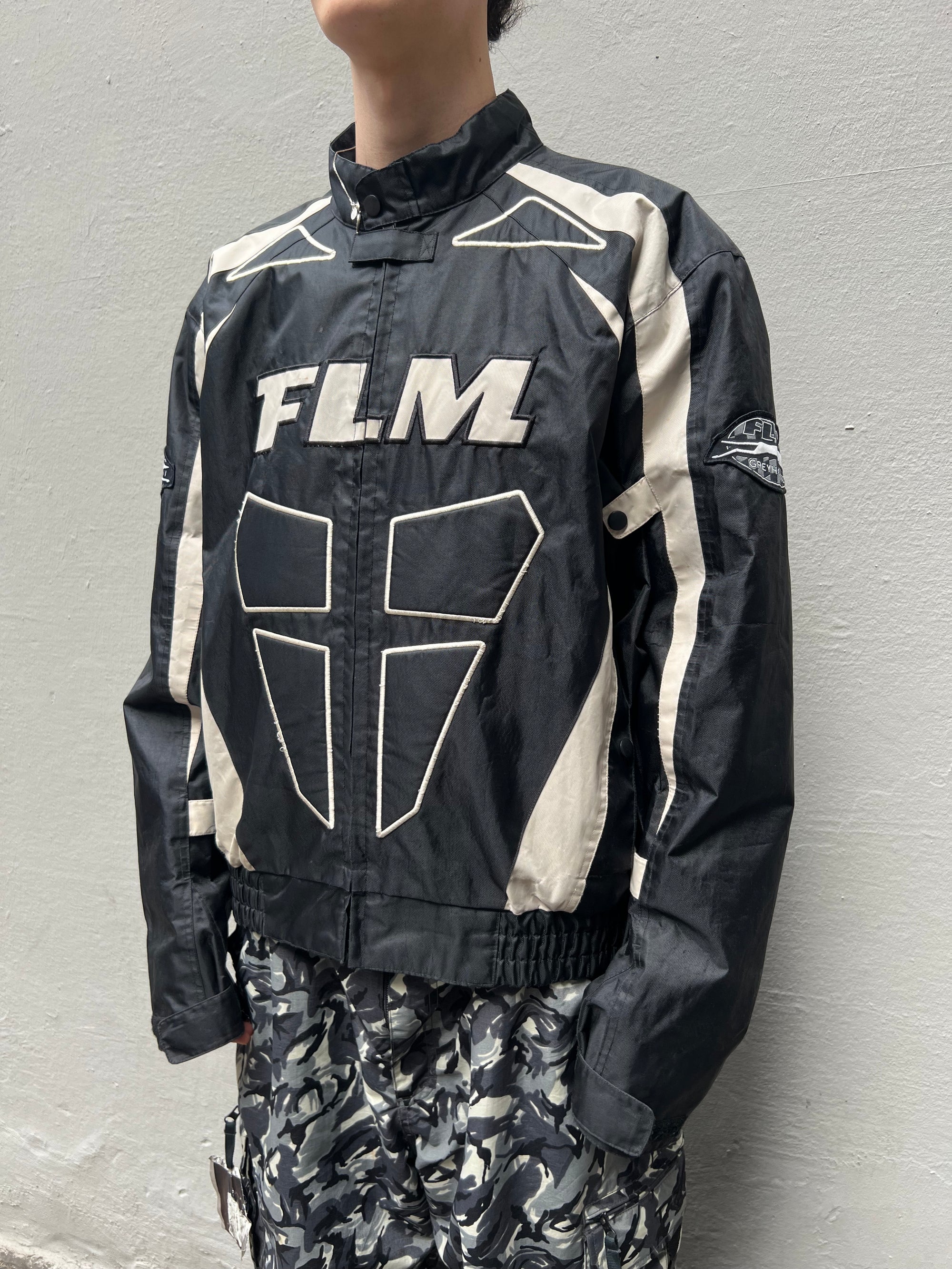 Produkt Bild Vintage FLM Racing Jacket von der Seite