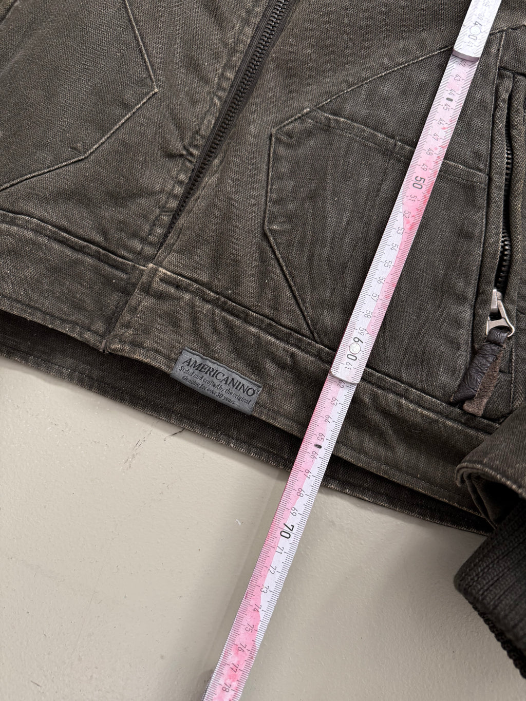 Vintage Americanino Workwear Jacket für Jungs. Y2K Second Hand 2000s Fashion.