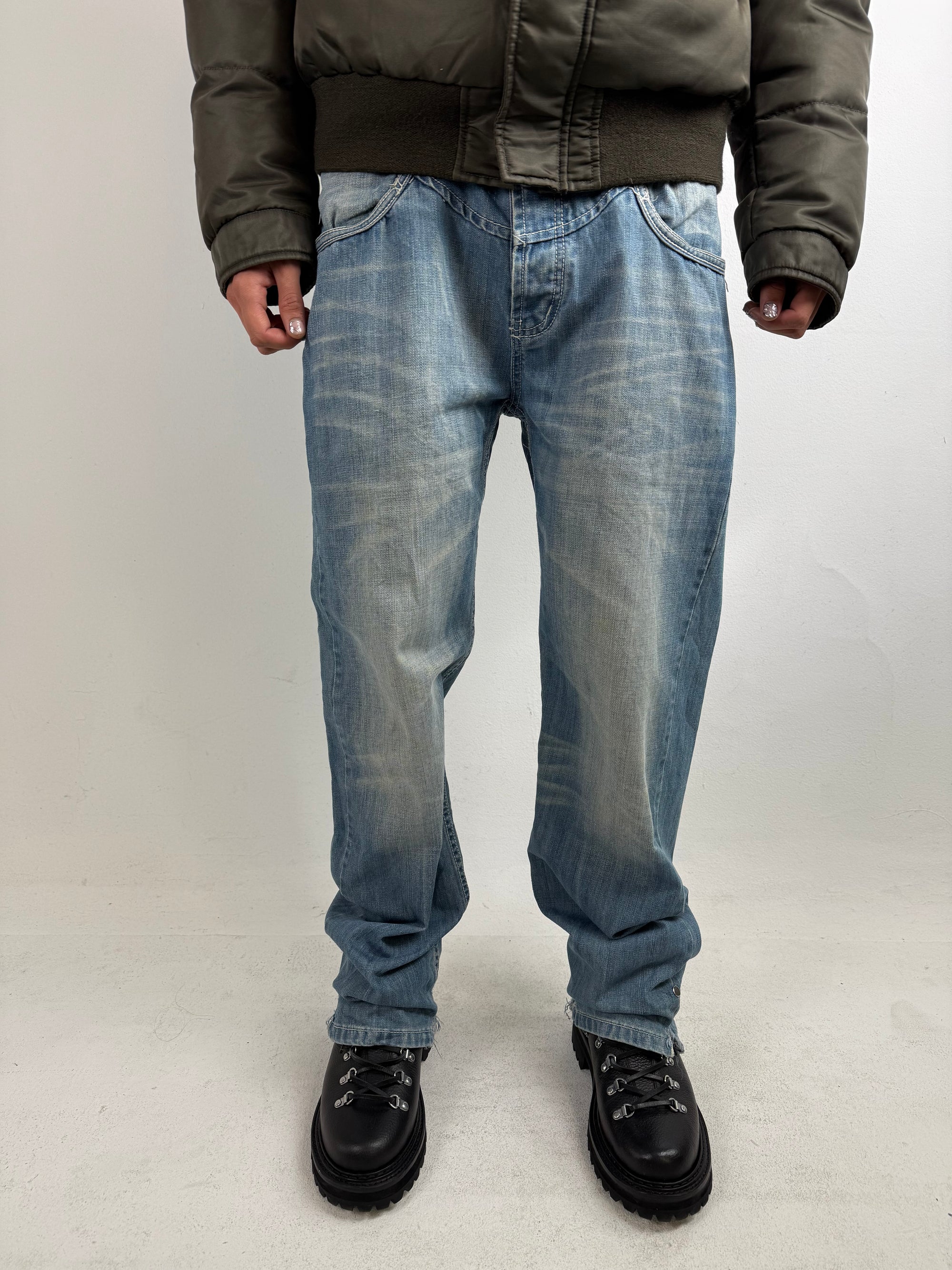 Vintage Versace Sport Baggy Denim M