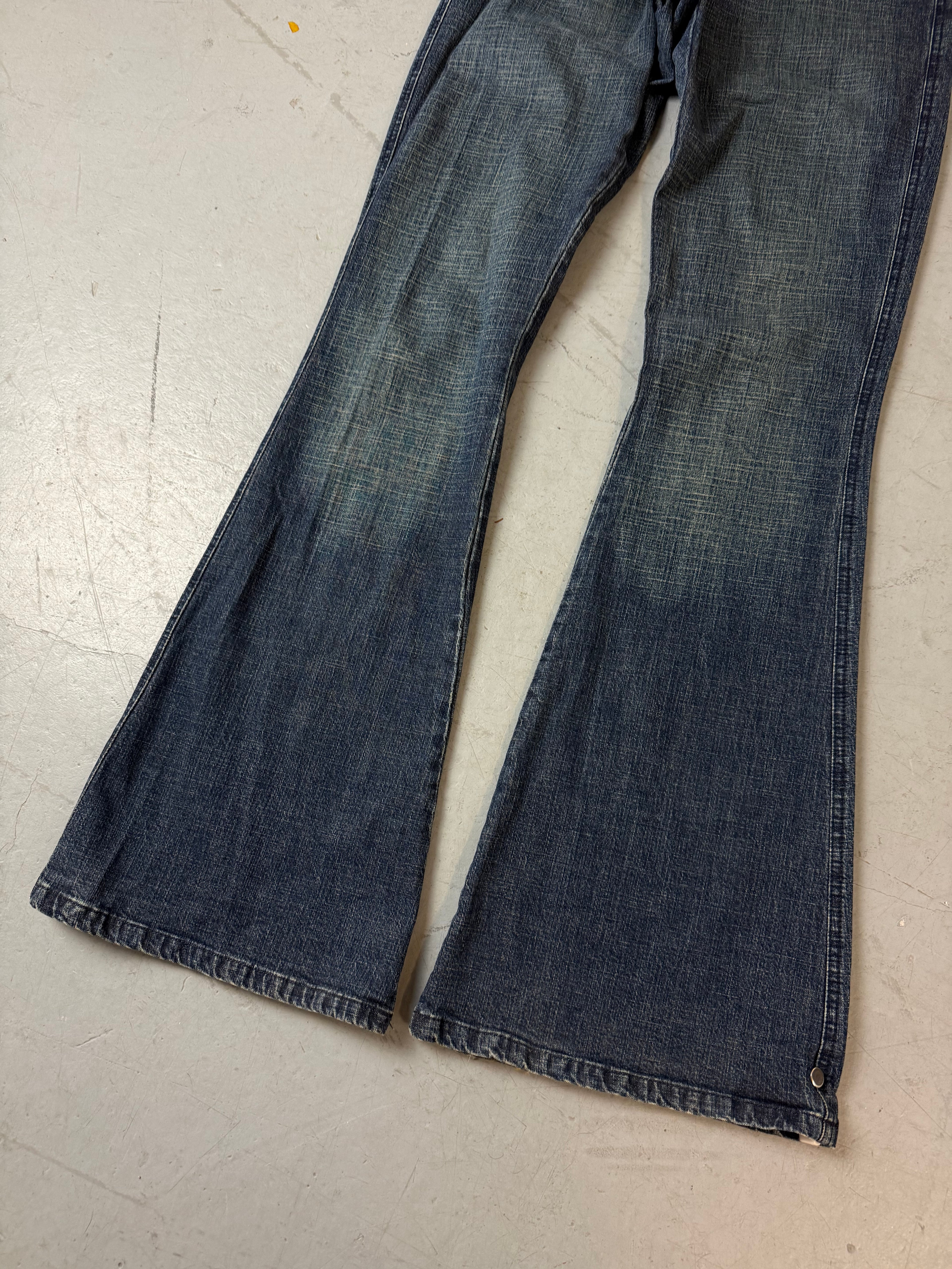 Vintage Schlaghosen Jeans für Frauen Y2K 2000s Fashion 