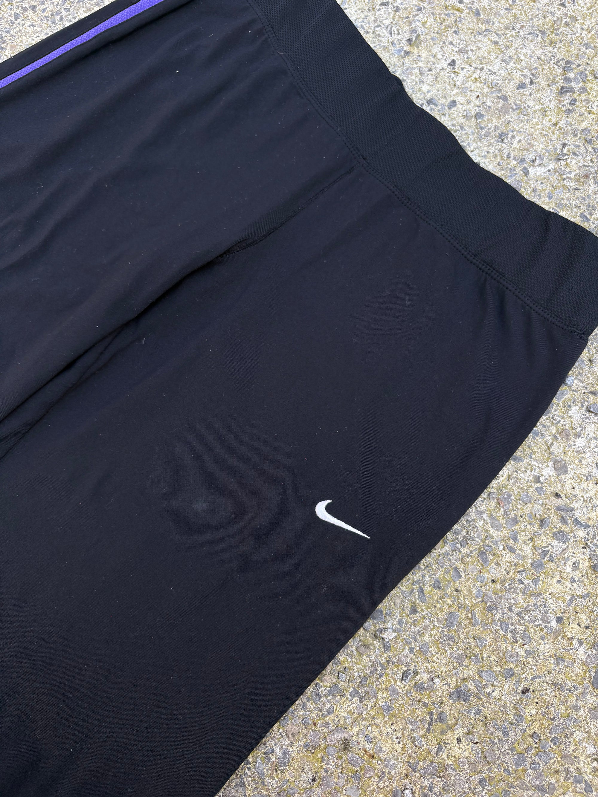 Vintage Nike Black Sport Pants S/M