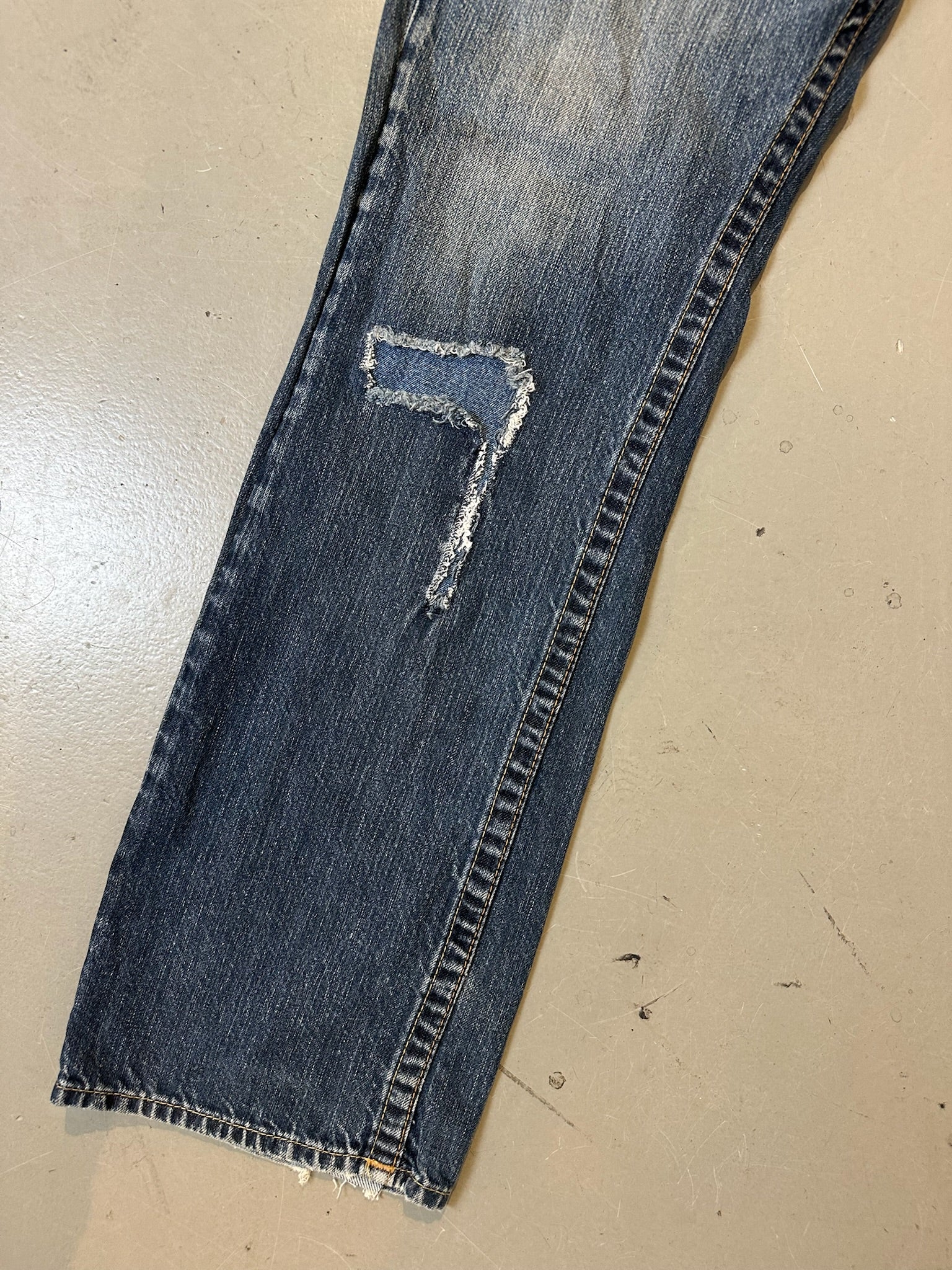 Vintage True Religion Straight Leg Dark Denim L/XL