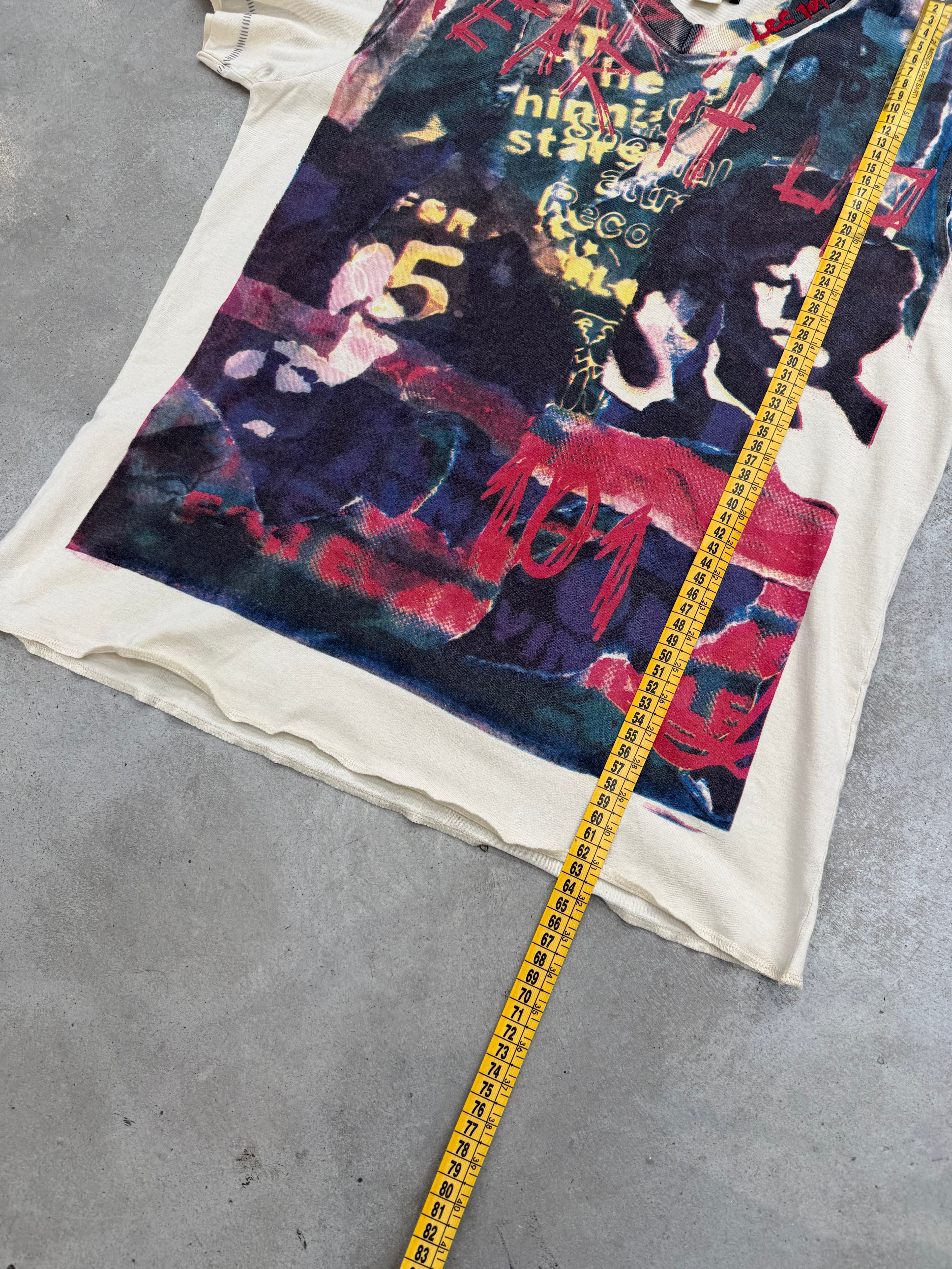 Vintage Lee „Tear it up“ Printed T-Shirt L