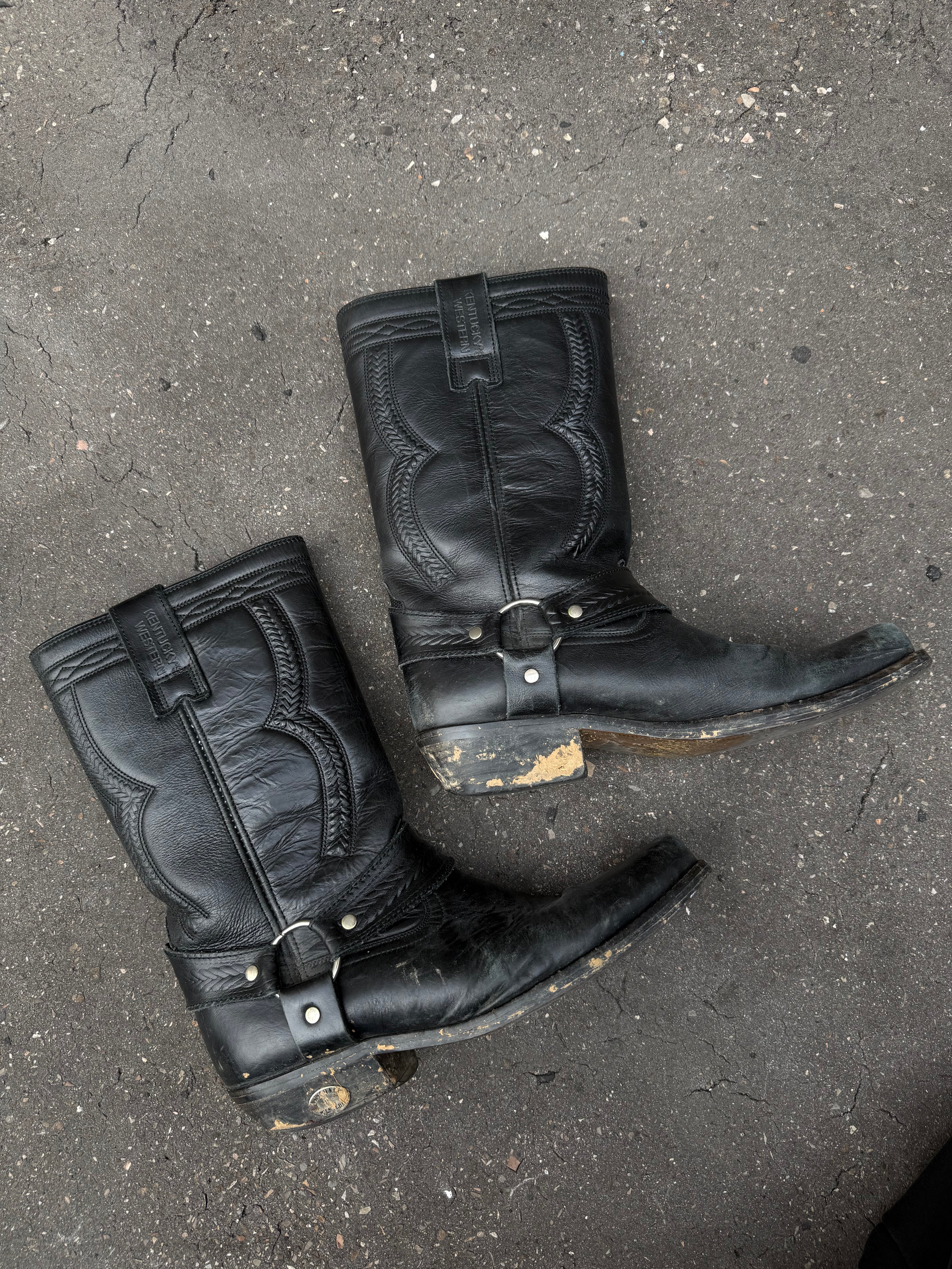 Vintage Kentucky Western Cowboy Boots 43