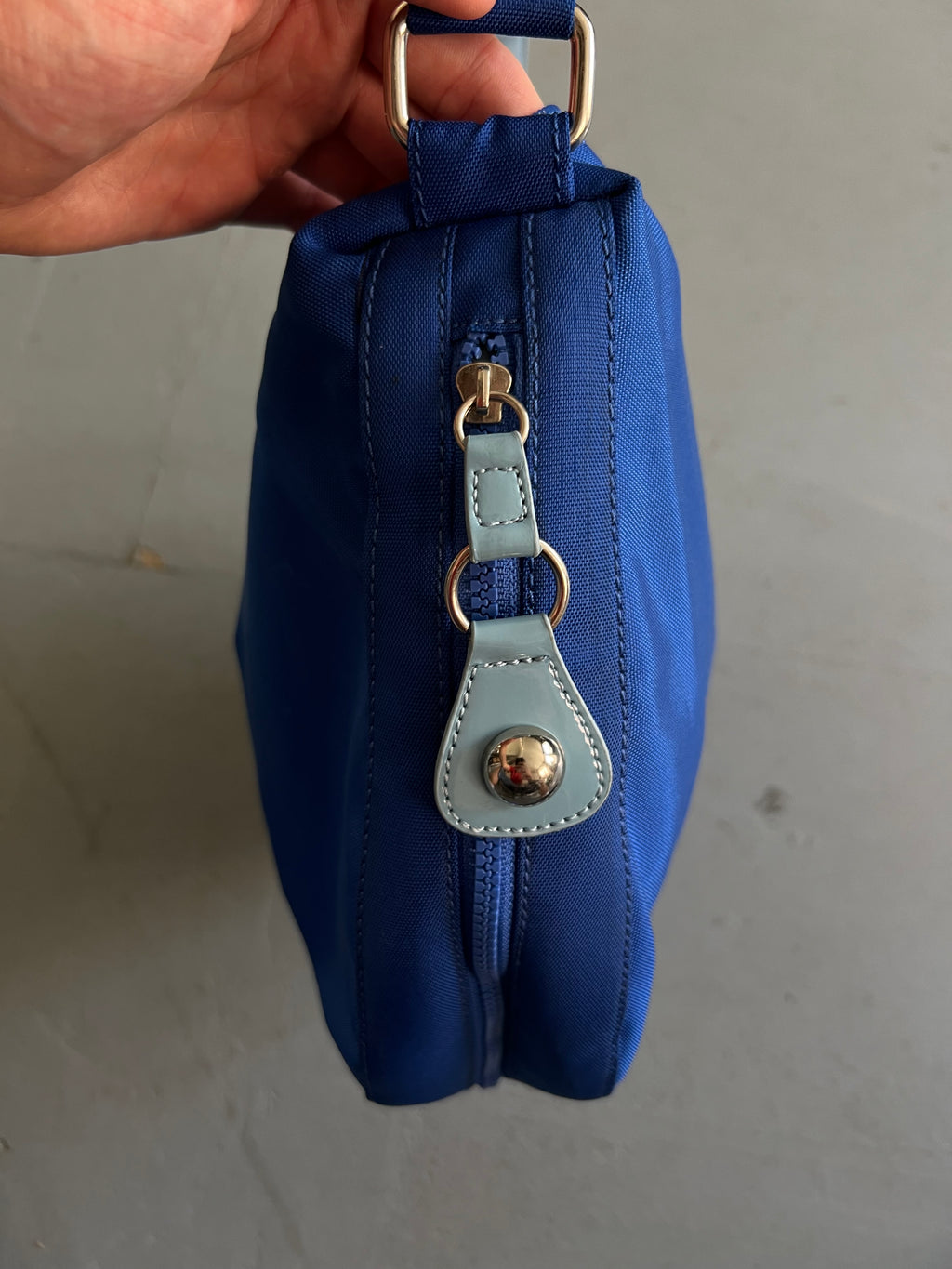 Vintage Blue Shoulder Bag