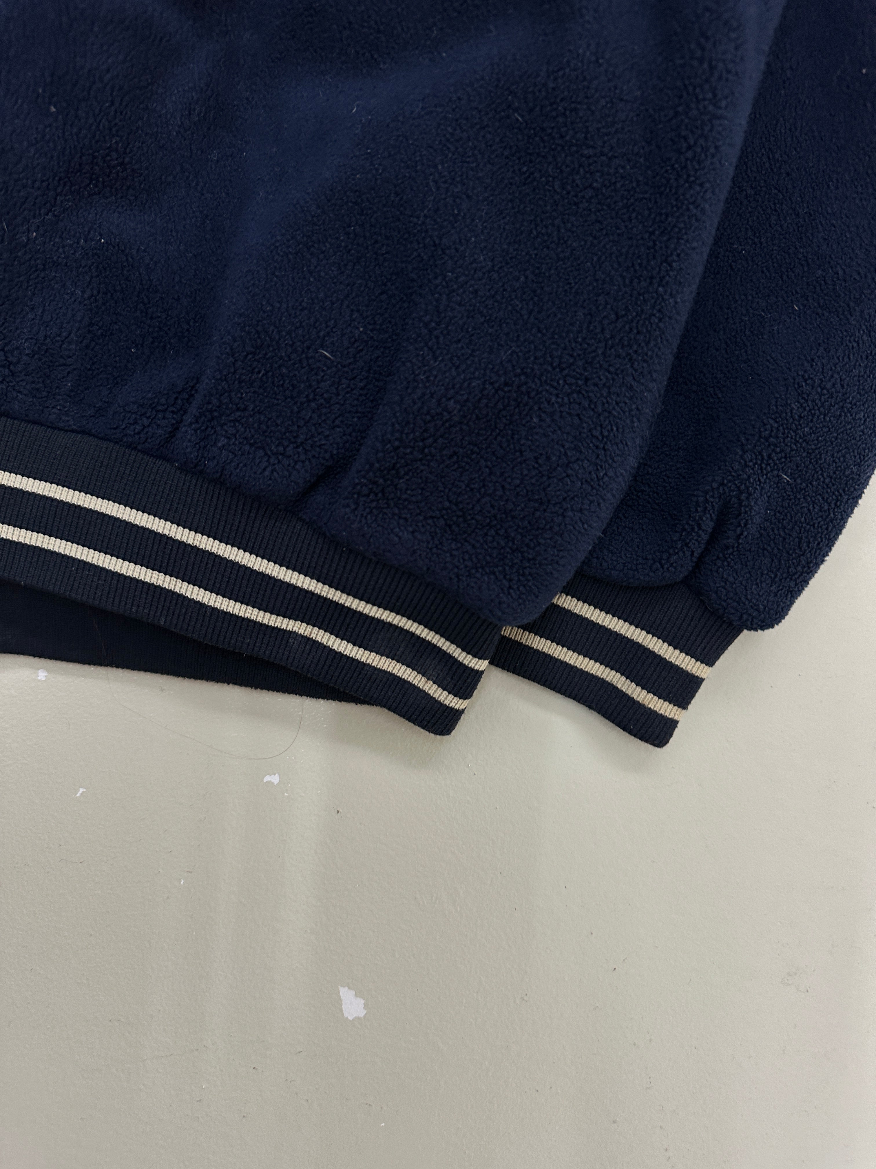 Vintage Champion Fleece Jacket für Herren. Y2K Second Hand 2000s Fashion 