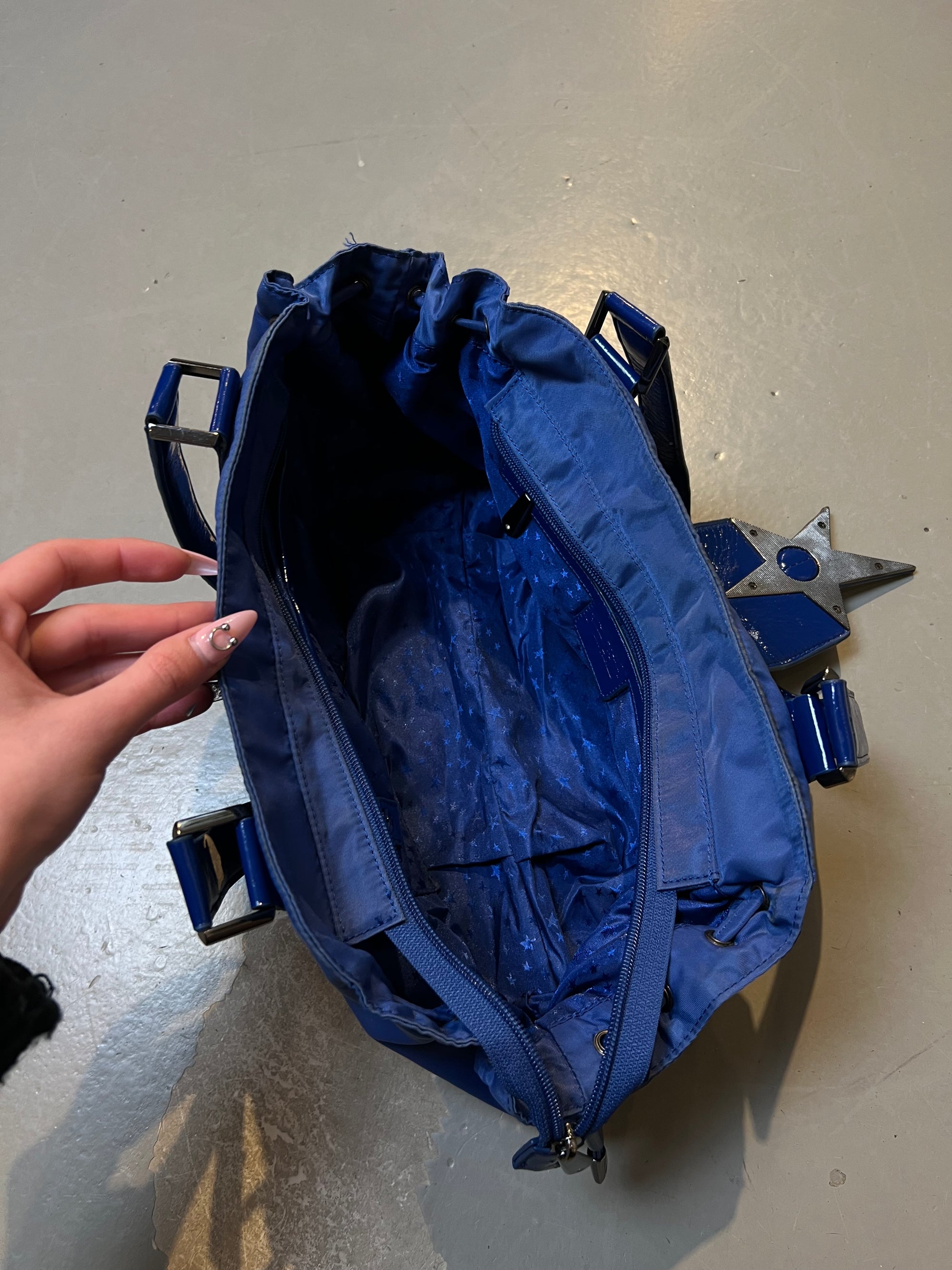 Vintage Blue Thierry Mugler Bag