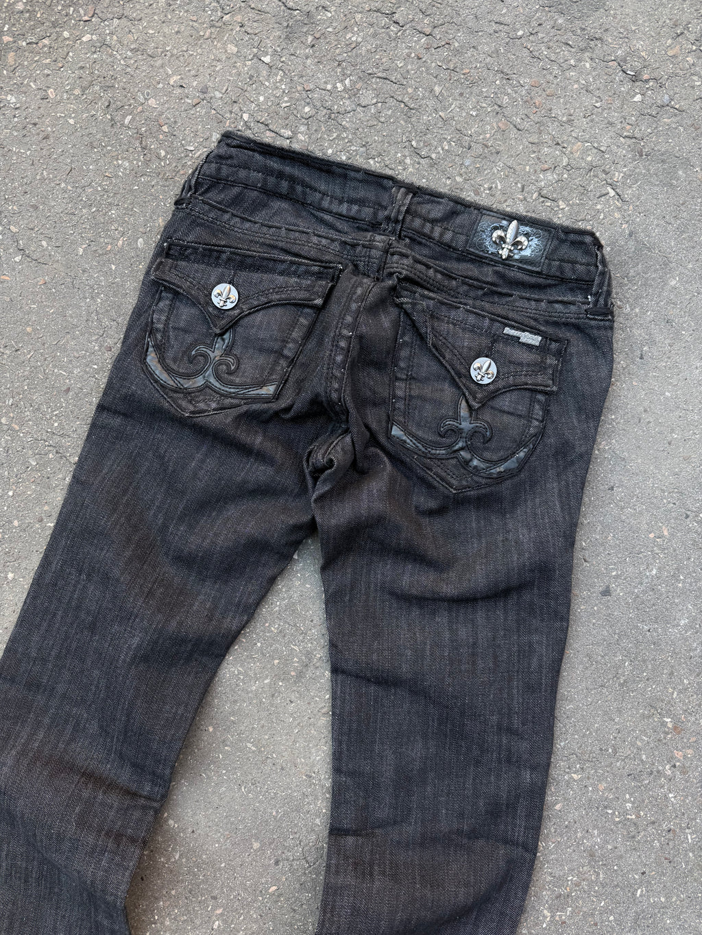 Y2K Laguna Beach „Manhatten Beach“ Low Waist Denim für Damen. Y2K 2000s Fashion