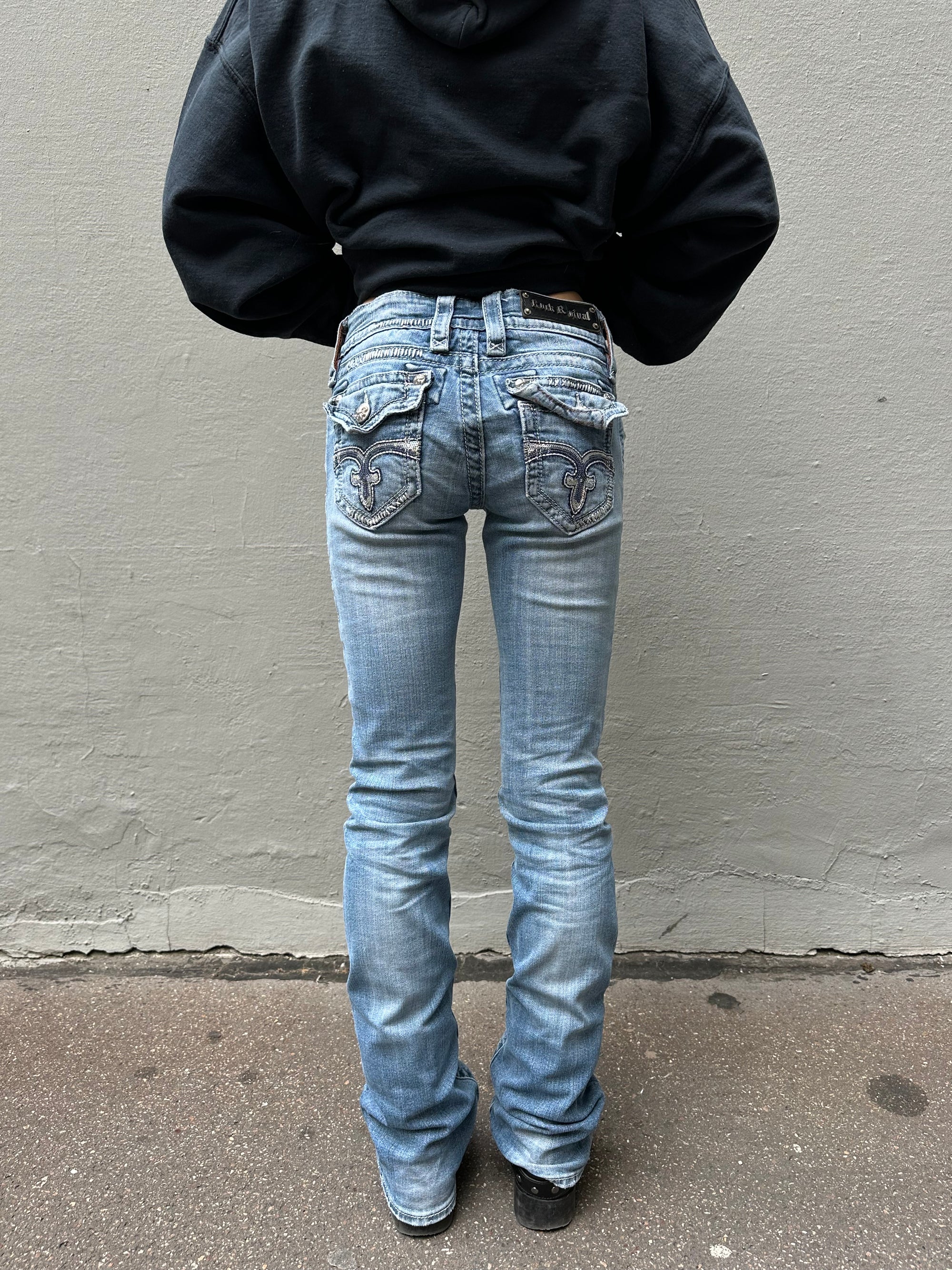 Vintage Y2K Rock Revival Jeans XS/S