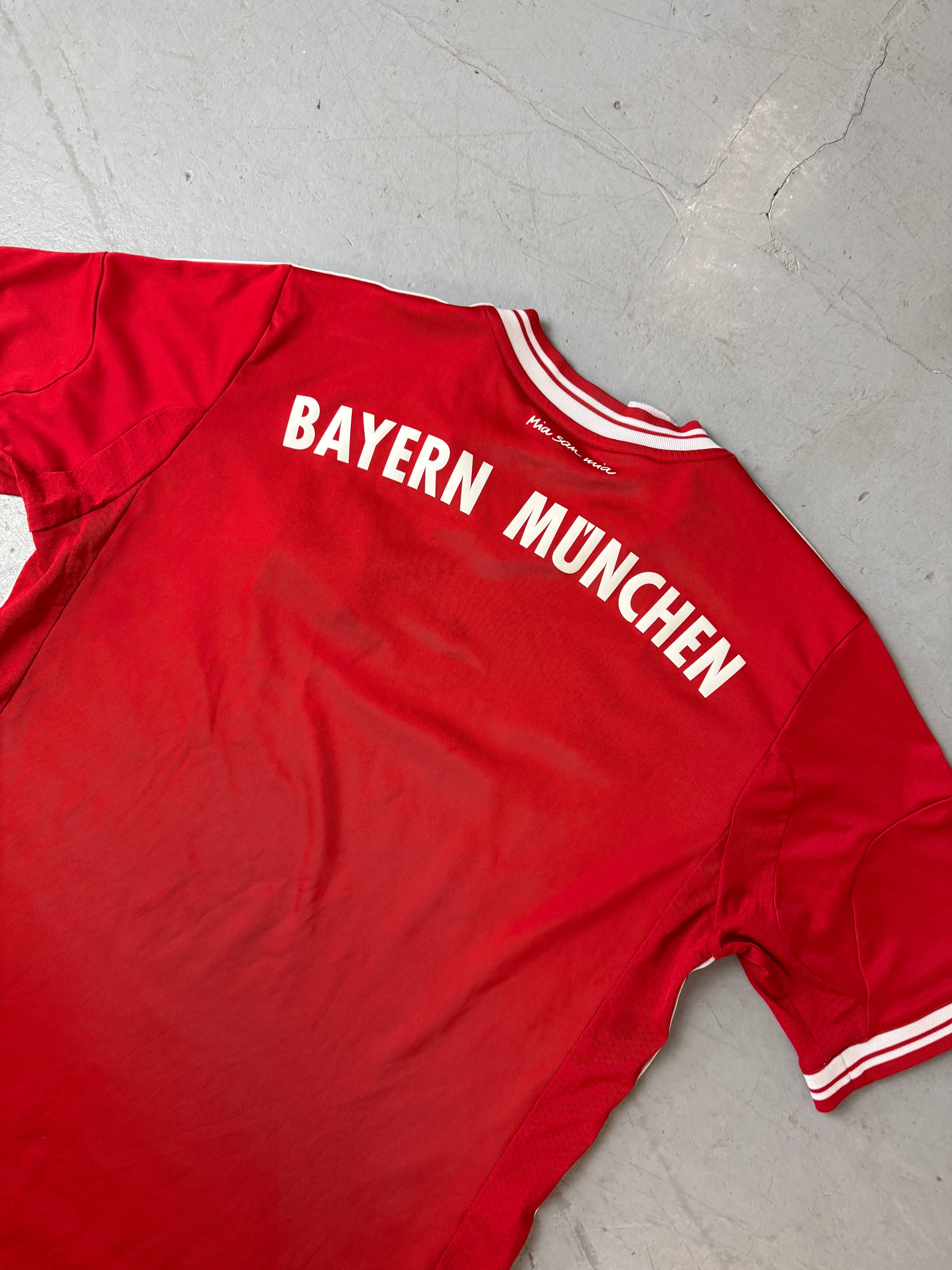 Vintage Adidas Fc Bayern München 13/14 Home Jersey M/L