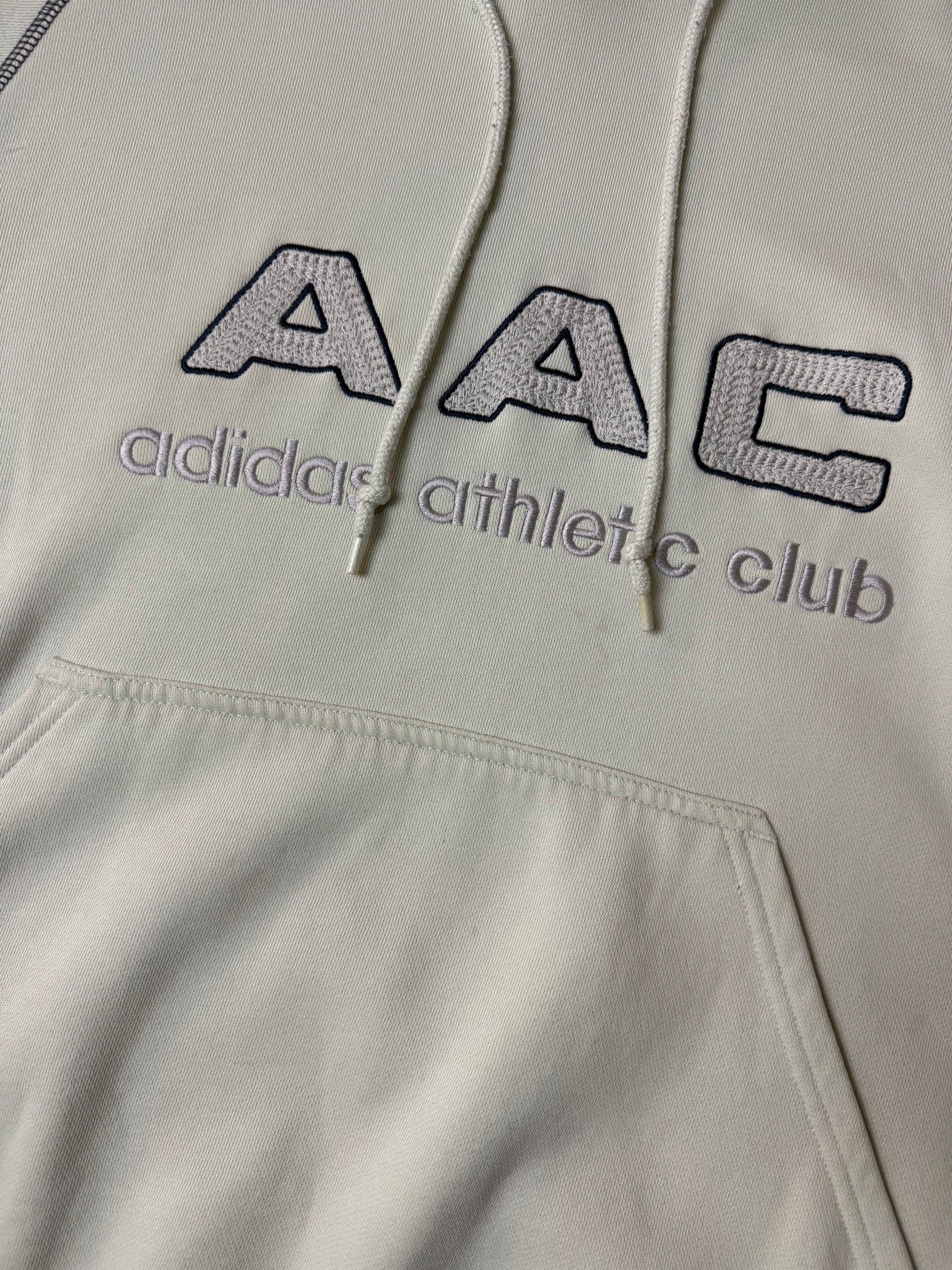 Vintage Adidas AAC Cream Hoodie XL