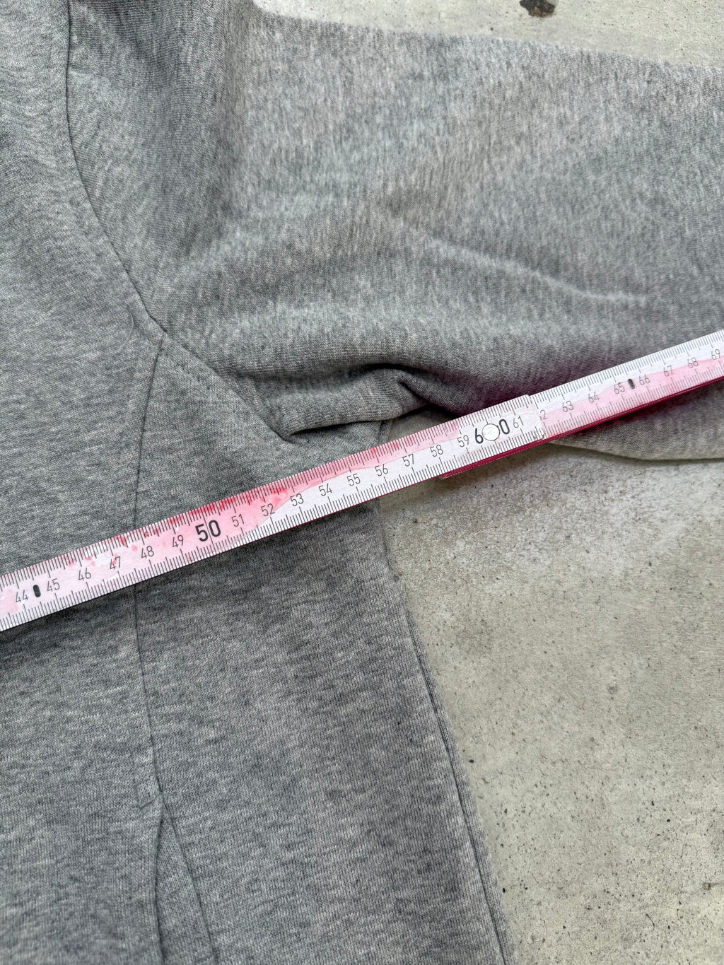 Vintage Fila Grey Zip Up Hoodie L/XL