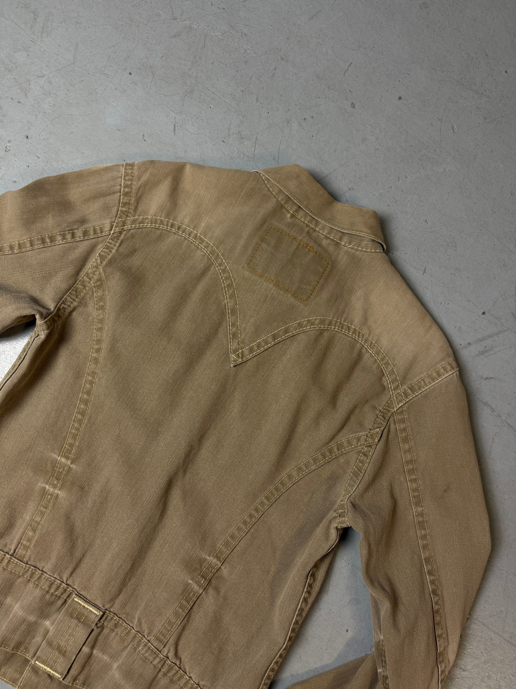 Vintage Levi’s Light Brown Denim Jacket S/M