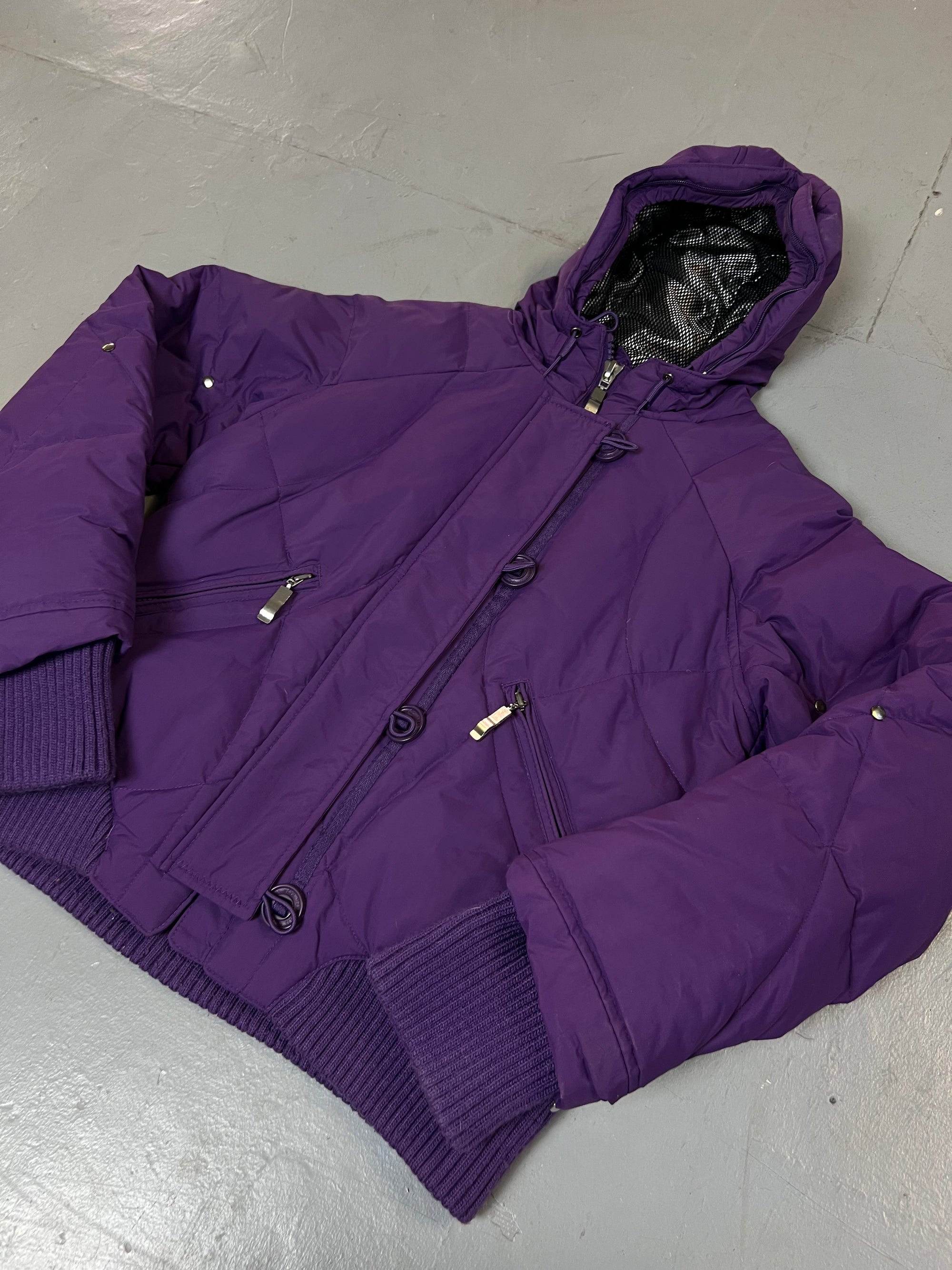 Vintage Purple Outwear Jacket S/M