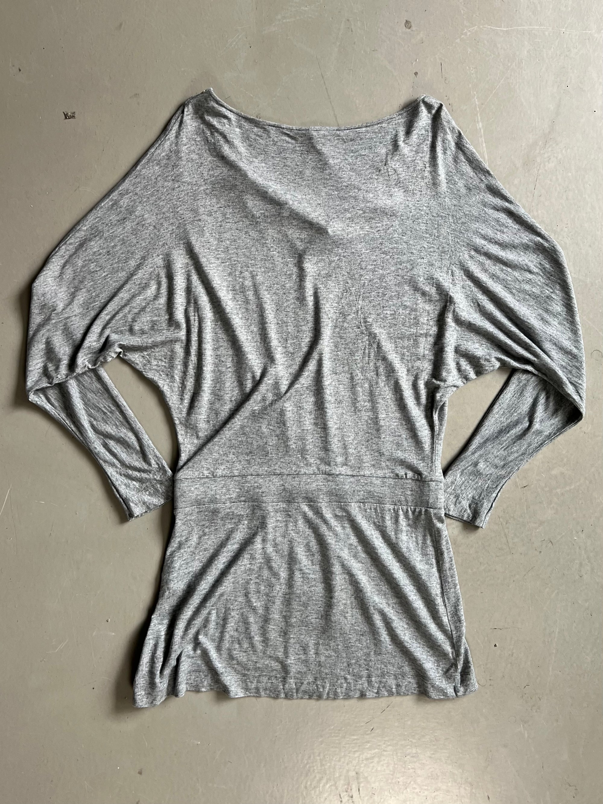 Vintage Grey Miss Sixty Long Sleeve Oversized Dress S/M