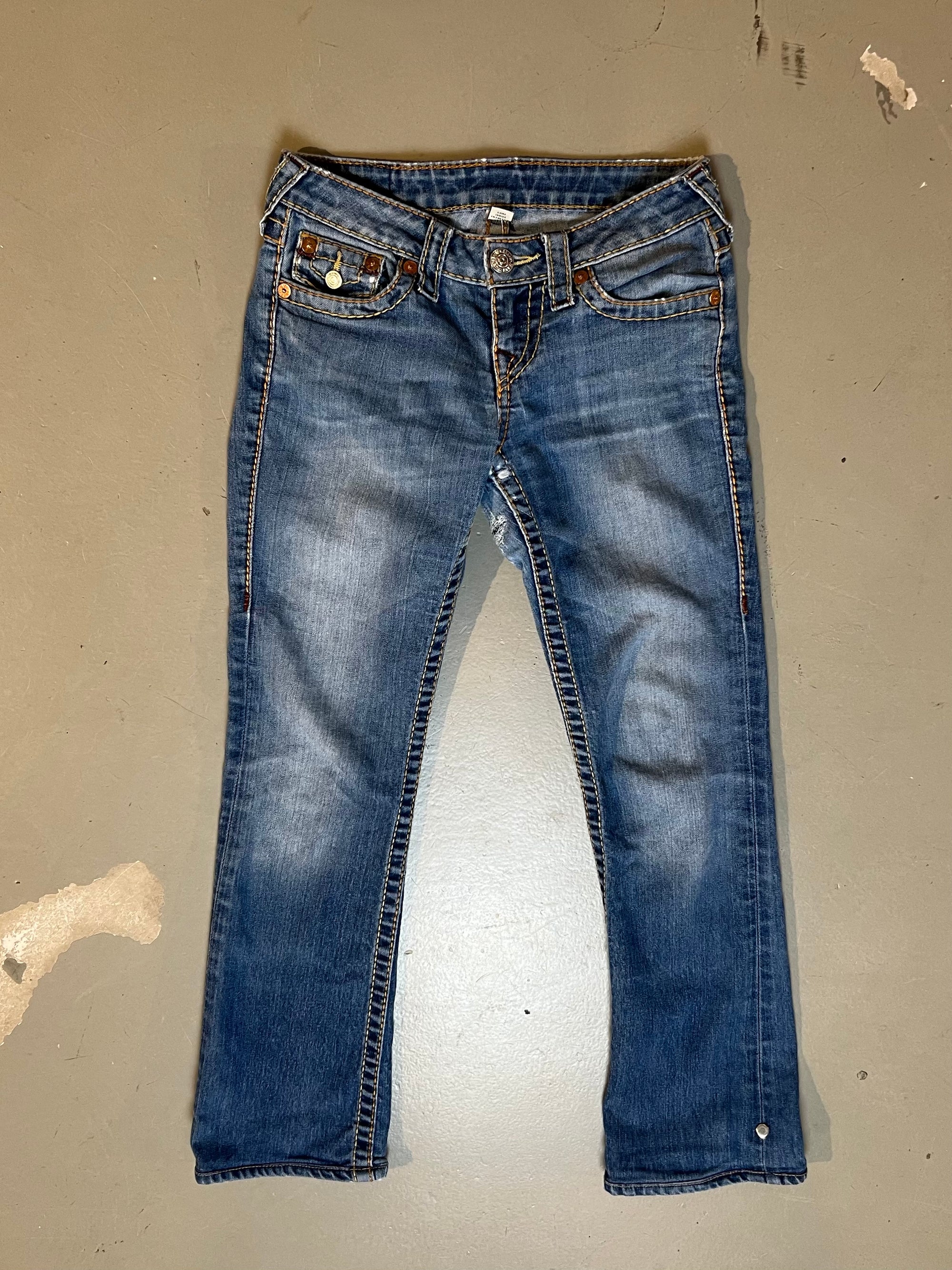 Vintage True Religion Flared Denim XS/XXS