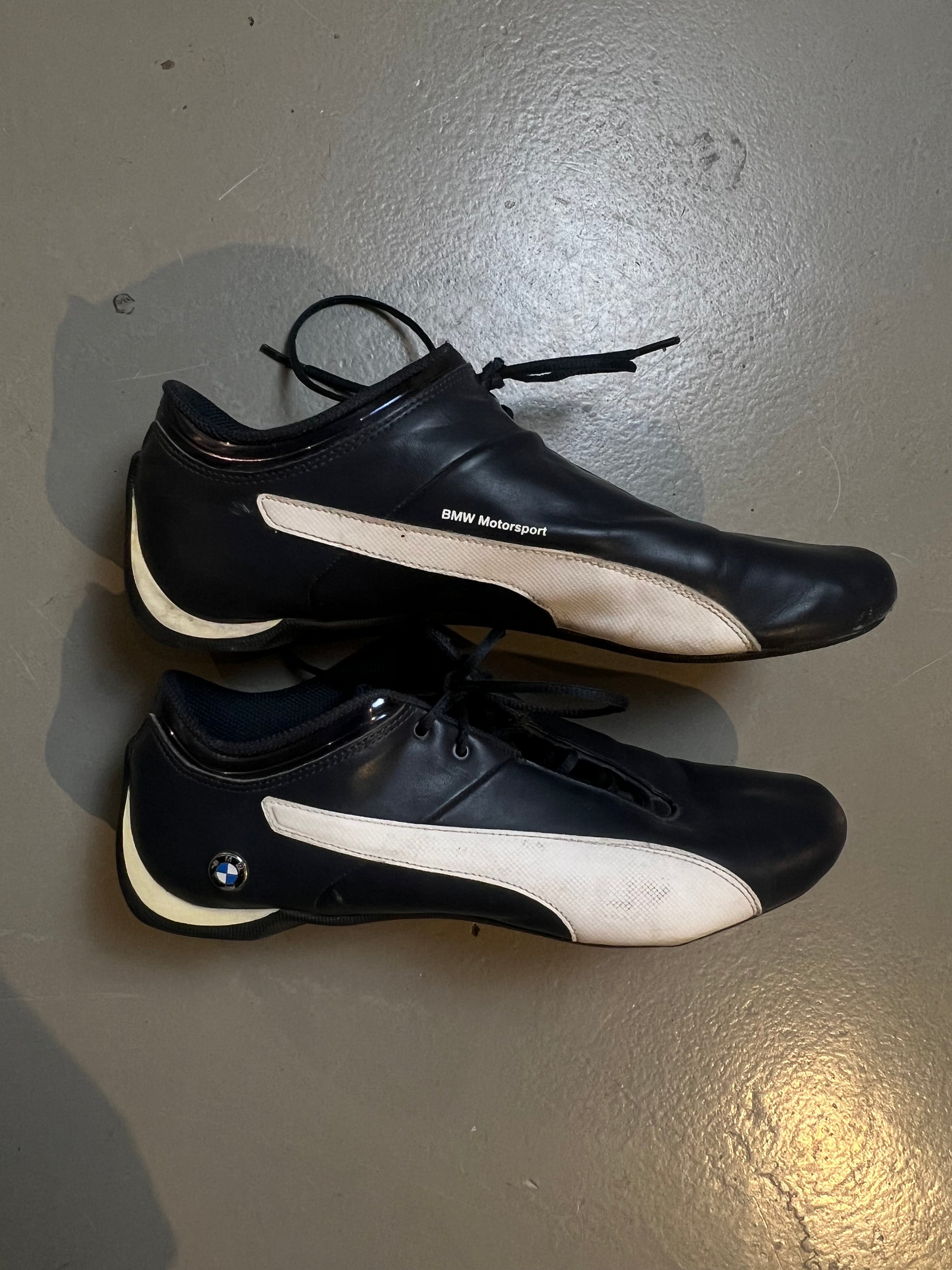 Vintage Blue Puma x BMW Ms Future Cat Sneaker 43