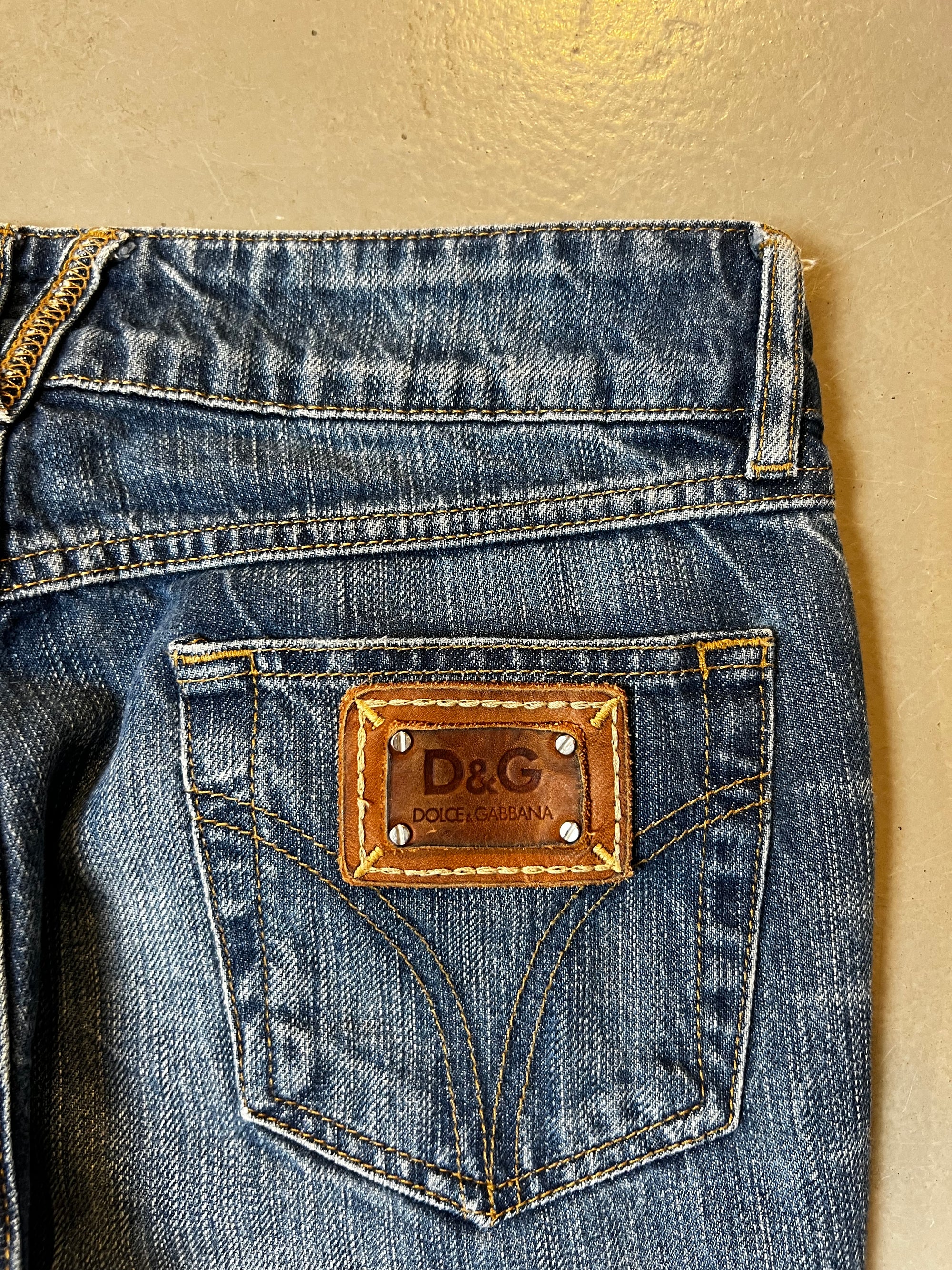 Vintage Dolce&Gabbana Straight Leg Jeans S